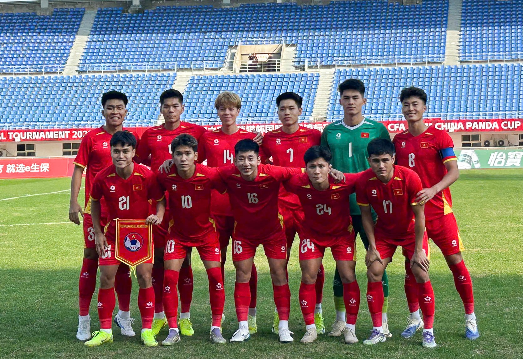 U22 Việt Nam thua trận thứ 2 liên tiếp ở Trung Quốc - Ảnh 2.