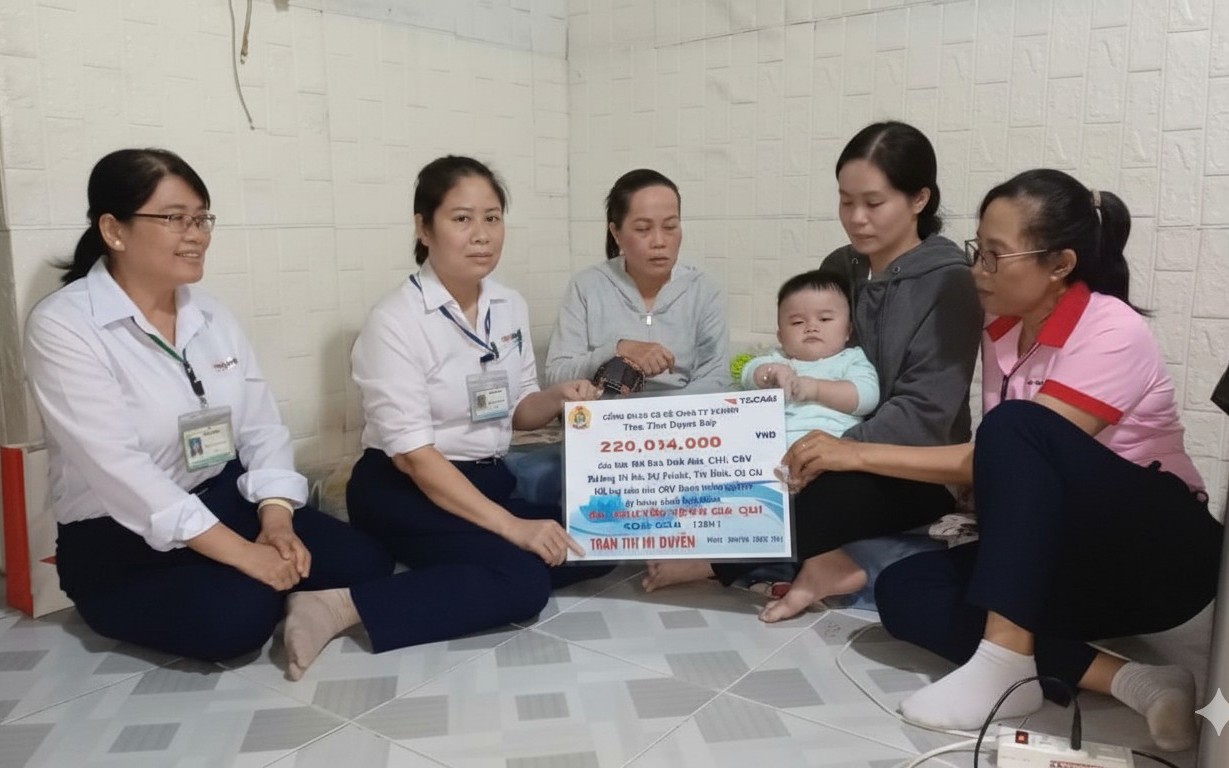 Nâng bước công nhân