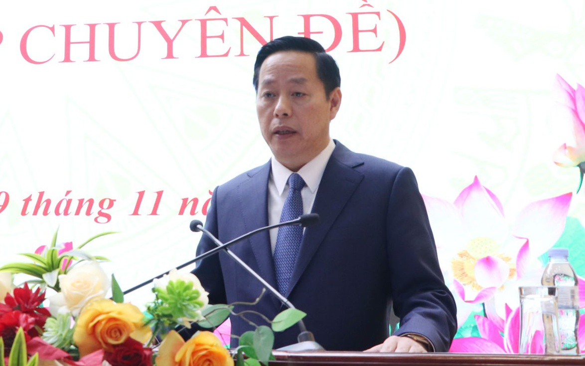 Ông Hà Quang Trung giữ chức Chủ tịch UBND tỉnh Lai Châu