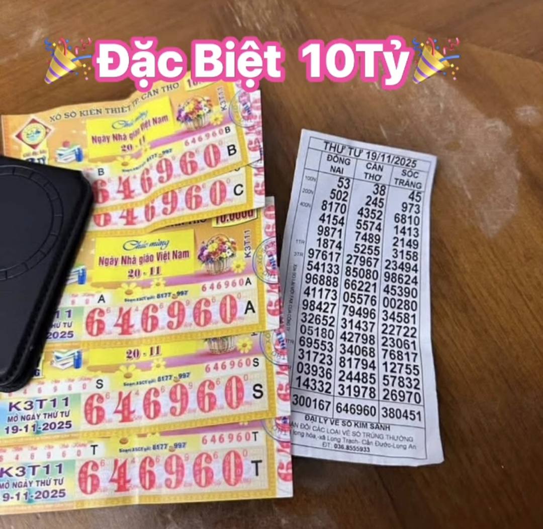Xổ số miền Nam: 2 người đ&agrave;n &ocirc;ng tr&uacute;ng đặc biệt ngay Ng&agrave;y Quốc tế Nam giới - Ảnh 1.