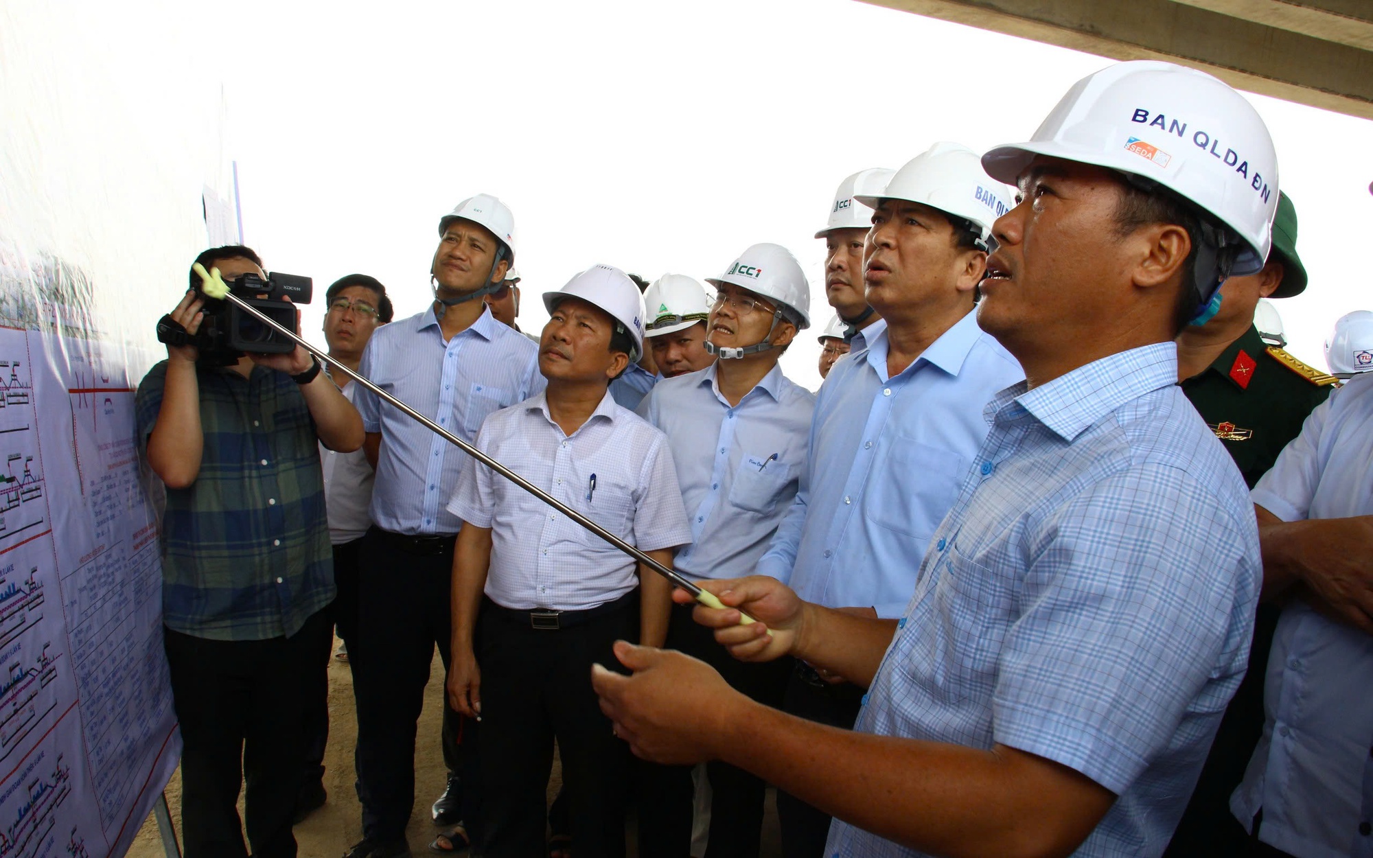 Bộ trưởng Bộ Xây dựng kiểm tra sân bay Long Thành, cao tốc Biên Hòa - Vũng Tàu