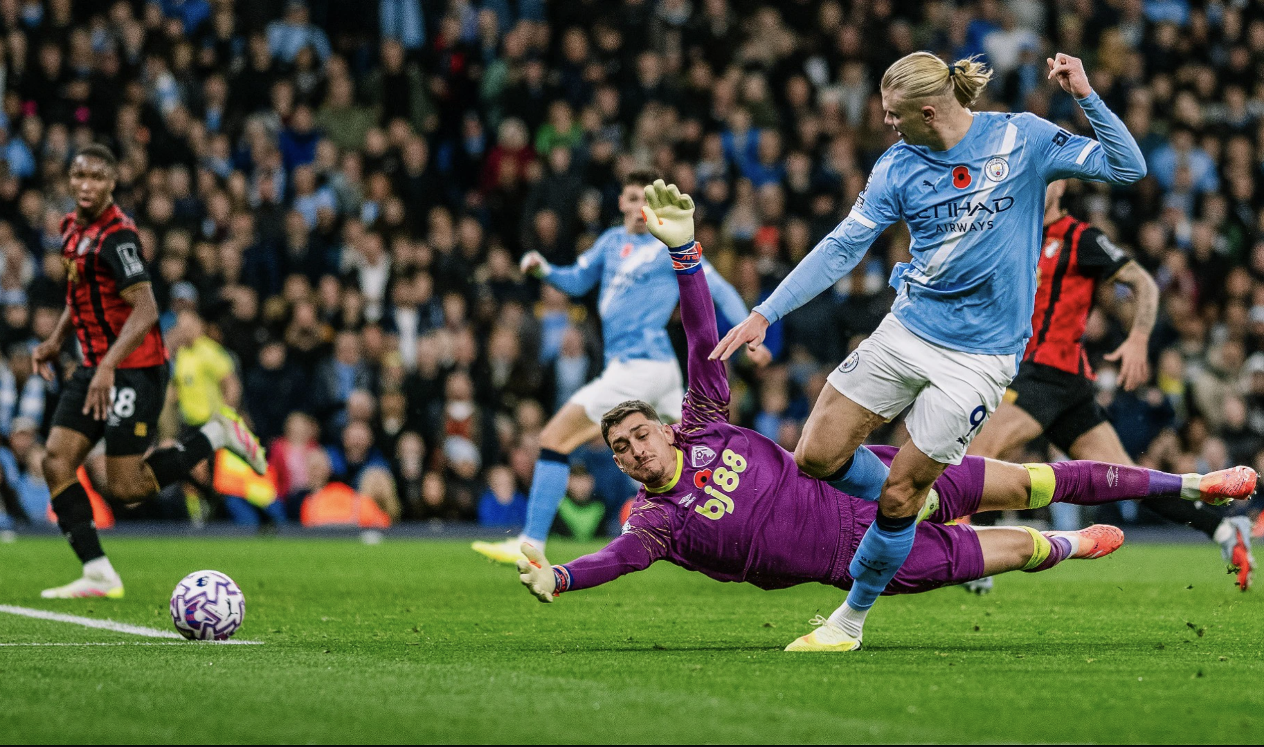 Haaland b&ugrave;ng nổ, Man City l&ecirc;n ng&ocirc;i nh&igrave; Ngoại hạng - Ảnh 4.
