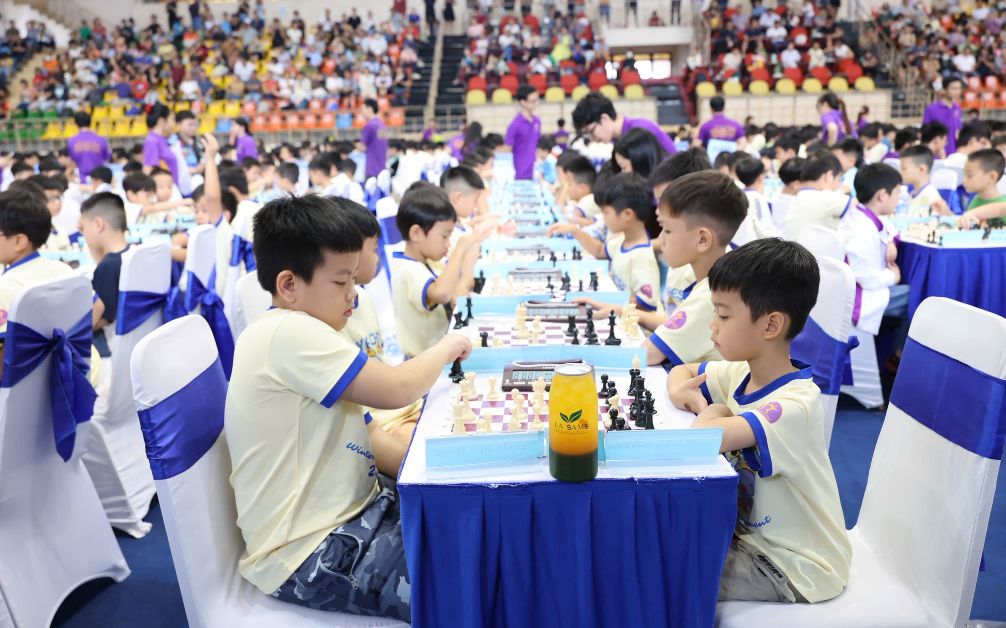 Giải Cờ vua Royalchess mùa Đông: Sân chơi yêu thích của các kỳ thủ nhí