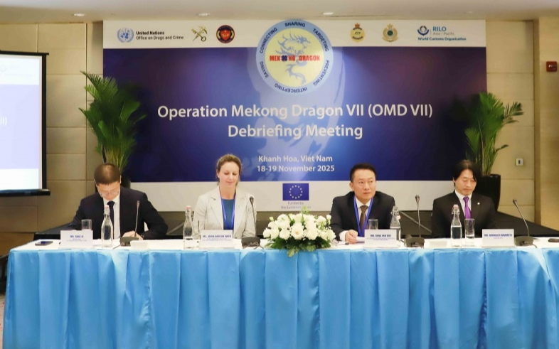Chiến dịch Con rồng Mê Kông 7: Thu giữ gần 12 tấn và hơn 1,7 triệu viên ma túy