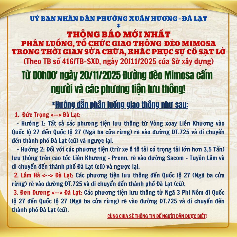 Công bố tình trạng khẩn cấp đèo Mimosa, đường nào lên Đà Lạt? - Ảnh 3.