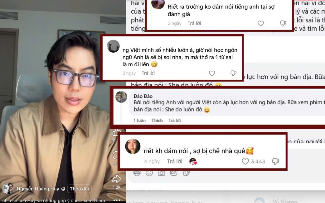 VIDEO: Tranh cãi phát âm của “hiện tượng IELTS” đã làm dấy lên lo ngại về tâm lý sợ sai