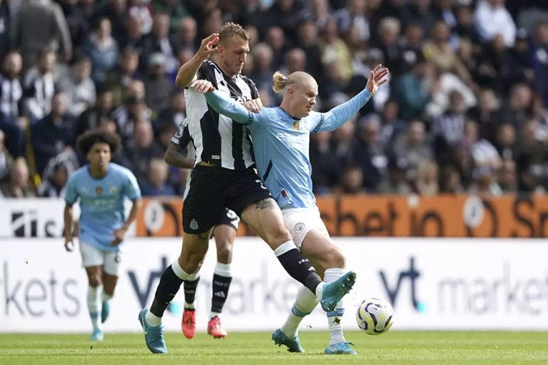 Soi tỉ số trận Newcastle - Manchester City: Làm sao cản được Haaland? - Ảnh 1.
