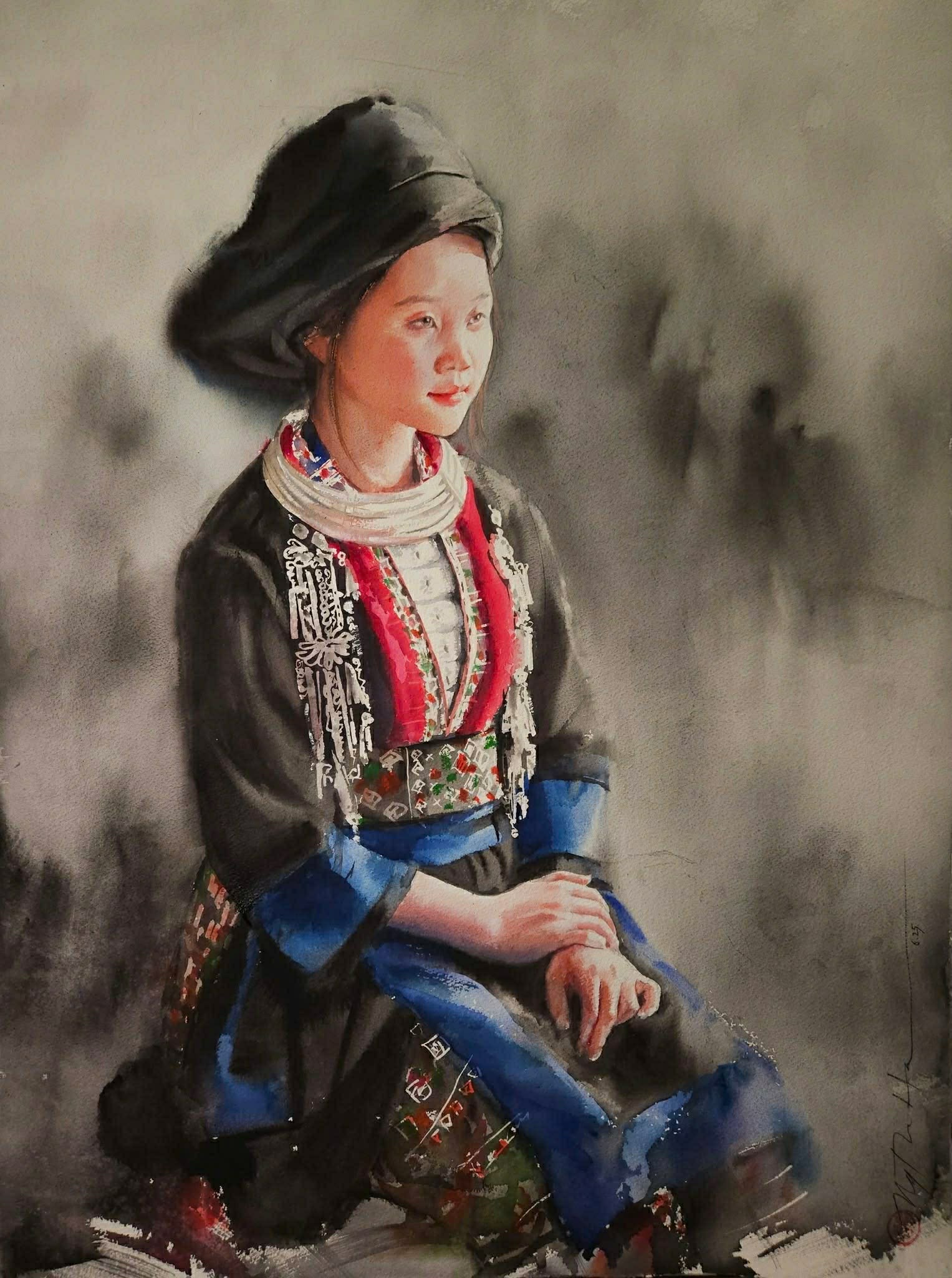Ch&acirc;n dung m&agrave;u nước- sự soi chiếu qua những tấm gương của Nguyễn Thu H&agrave; - Ảnh 11.
