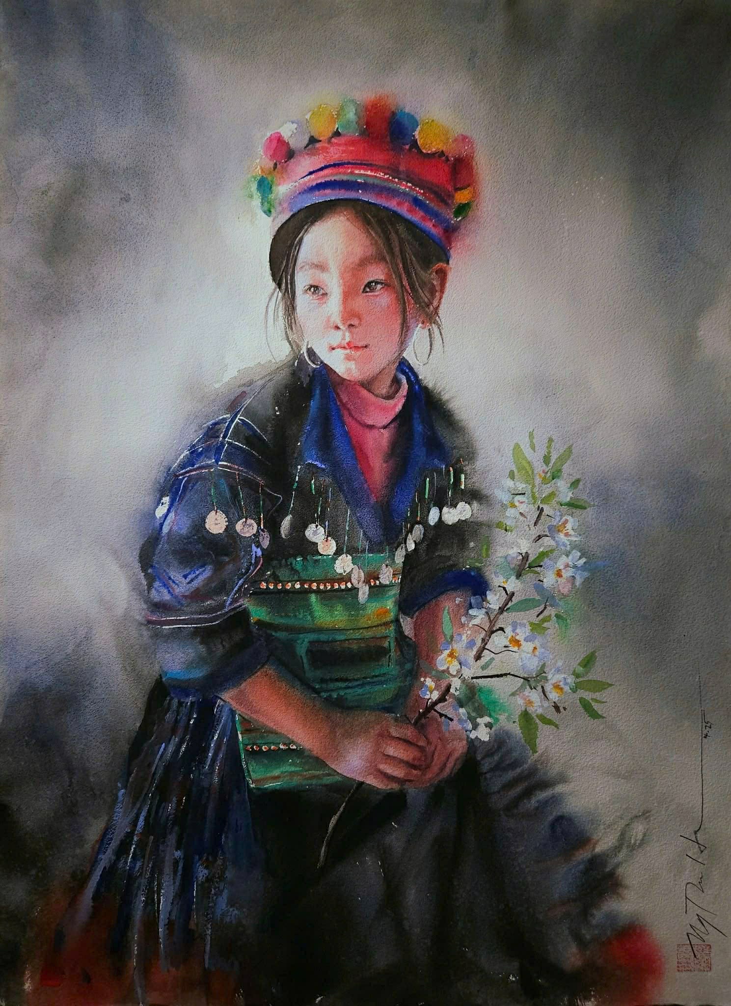 Ch&acirc;n dung m&agrave;u nước- sự soi chiếu qua những tấm gương của Nguyễn Thu H&agrave; - Ảnh 5.