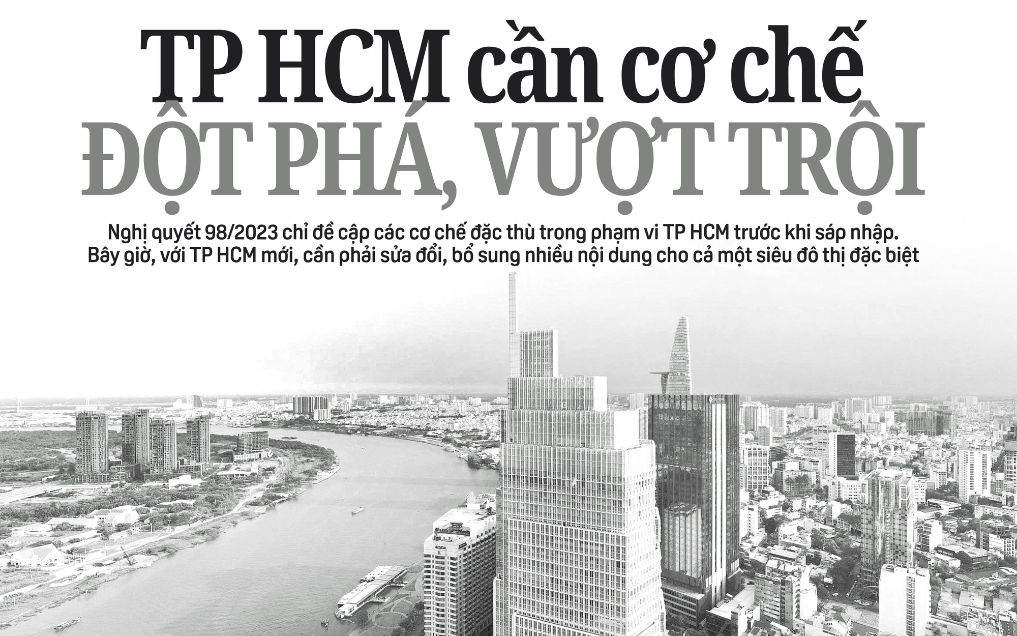 Báo in Người Lao Động 24-11: TP HCM cần cơ chế đột phá, vượt trội
