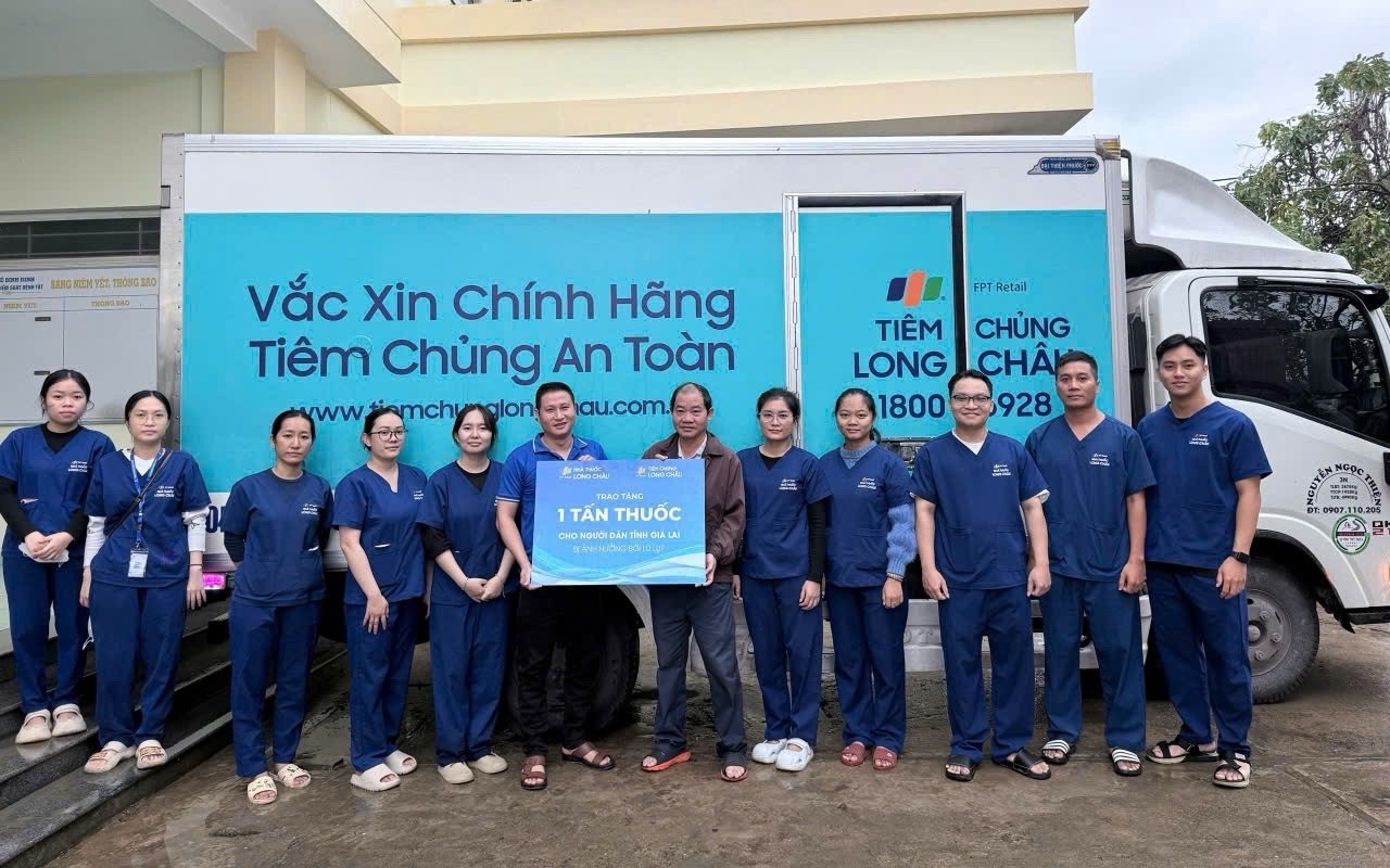 Long Châu hướng về Miền Trung, khẩn cấp hỗ trợ thêm 3 tấn thuốc cho người dân