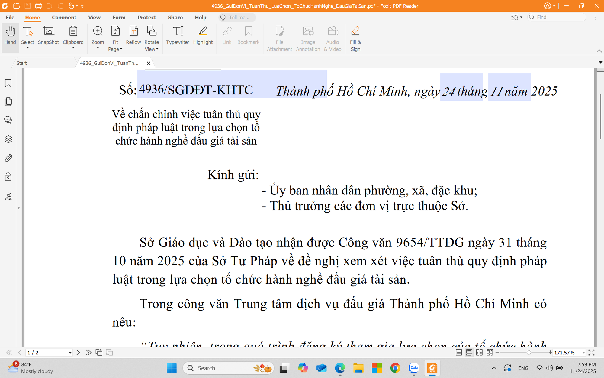Một số trường học ở TP HCM tổ chức đấu giá thiếu khách quan, công bằng, nguy cơ dẫn đến thông thầu