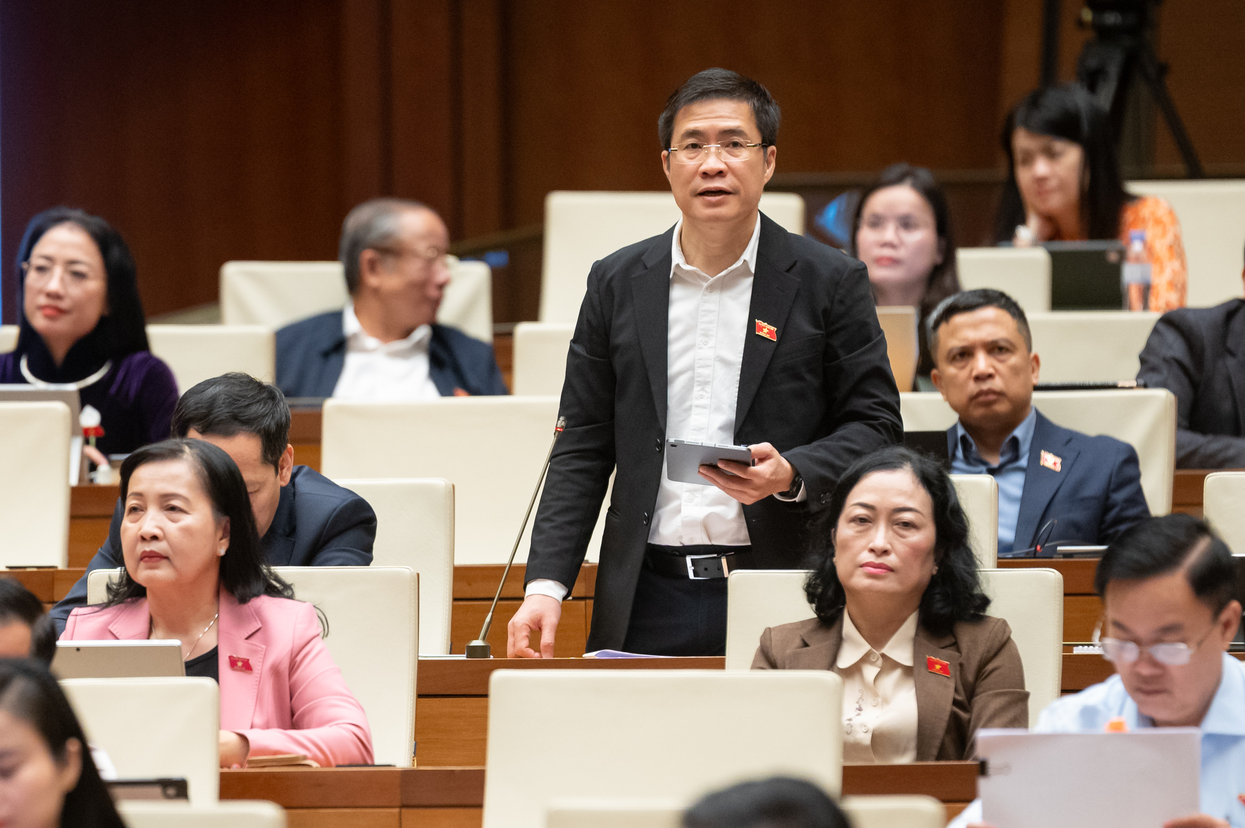 Đại biểu Quốc hội đề xuất bổ sung quyền của cơ quan b&aacute;o ch&iacute; về sở hữu tr&iacute; tuệ  - Ảnh 1.
