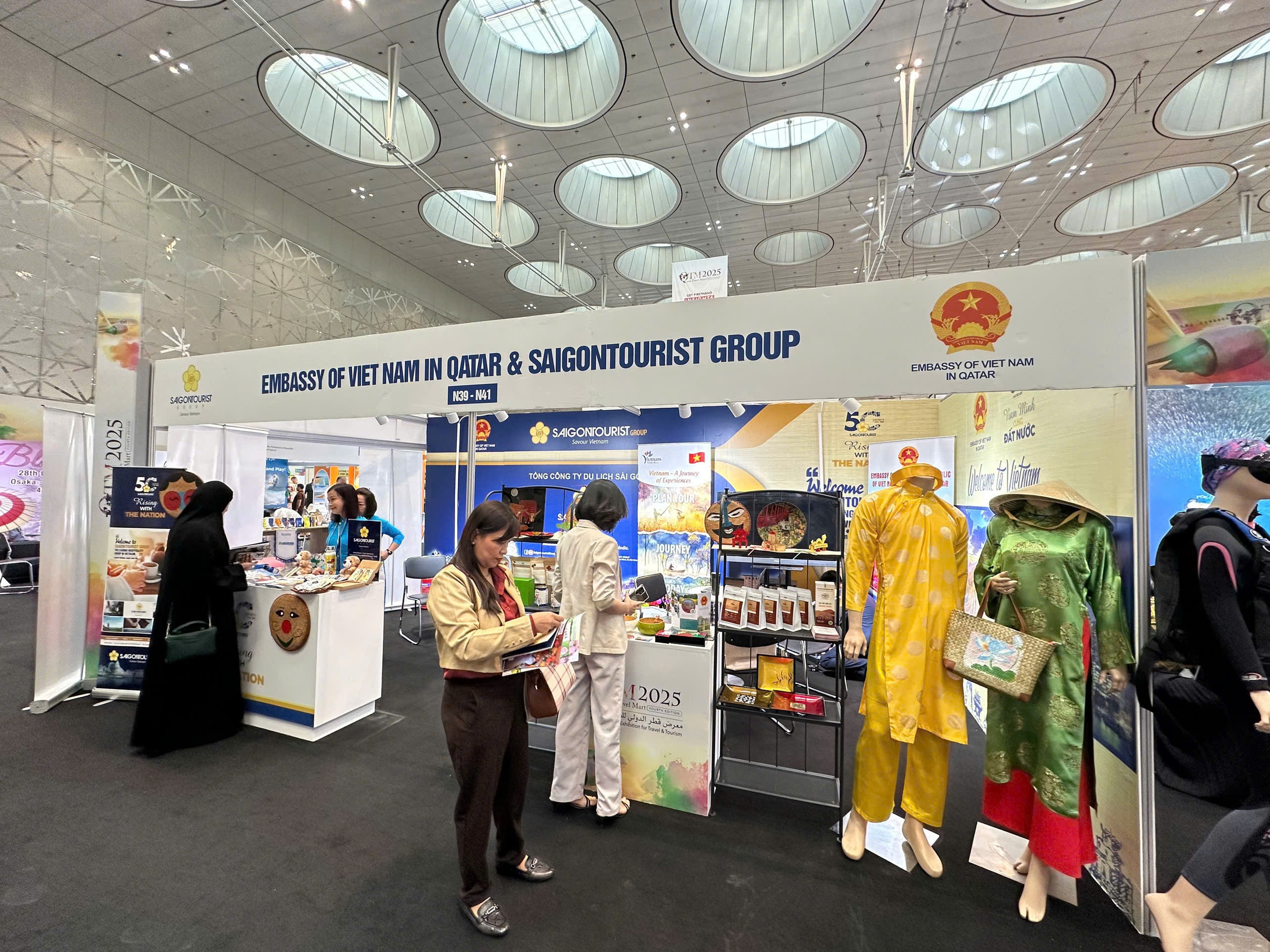 Saigontourist Group tham gia Hội chợ Du lịch Qatar - Đẩy mạnh thị trường cao cấp Trung Đ&ocirc;ng - Ảnh 2.