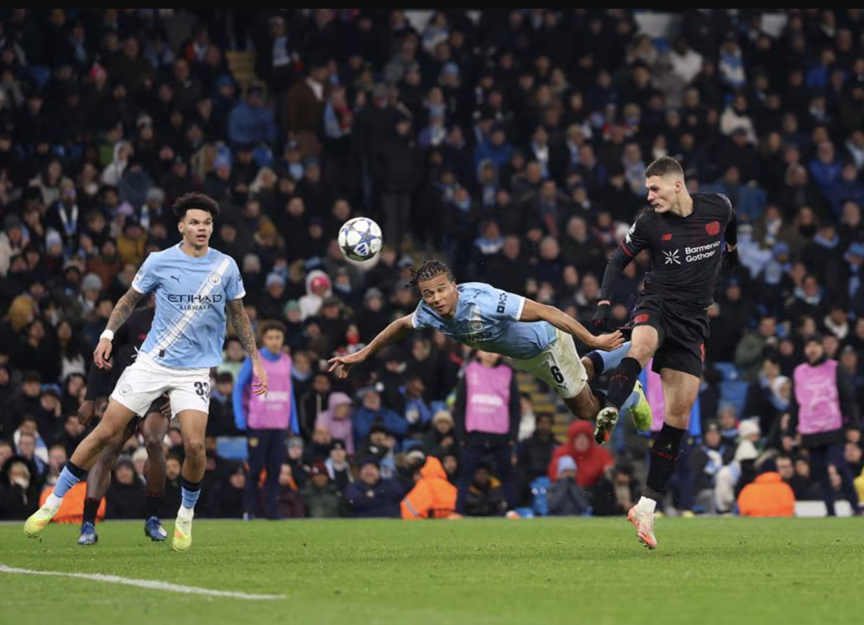 Man City gục ng&atilde; trước Leverkusen, Pep Guardiola nhận cột mốc đ&aacute;ng qu&ecirc;n - Ảnh 4.