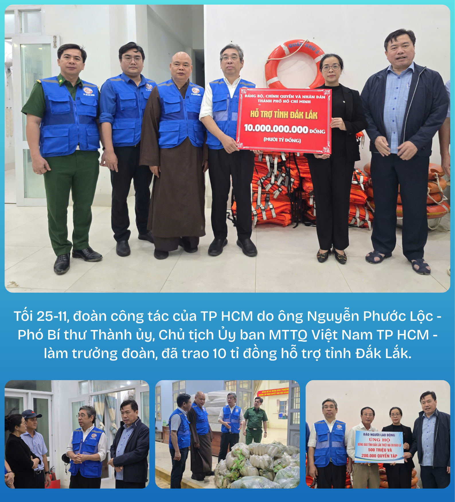 Báo Người Lao Động phát động chương trình “Triệu tập vở cho học sinh vùng bị thiên tai” - Ảnh 23.