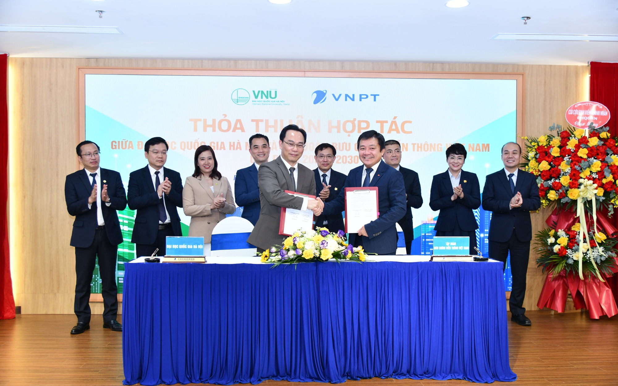VNPT tham gia xây dựng đại học thông minh tại ĐH Quốc gia Hà Nội