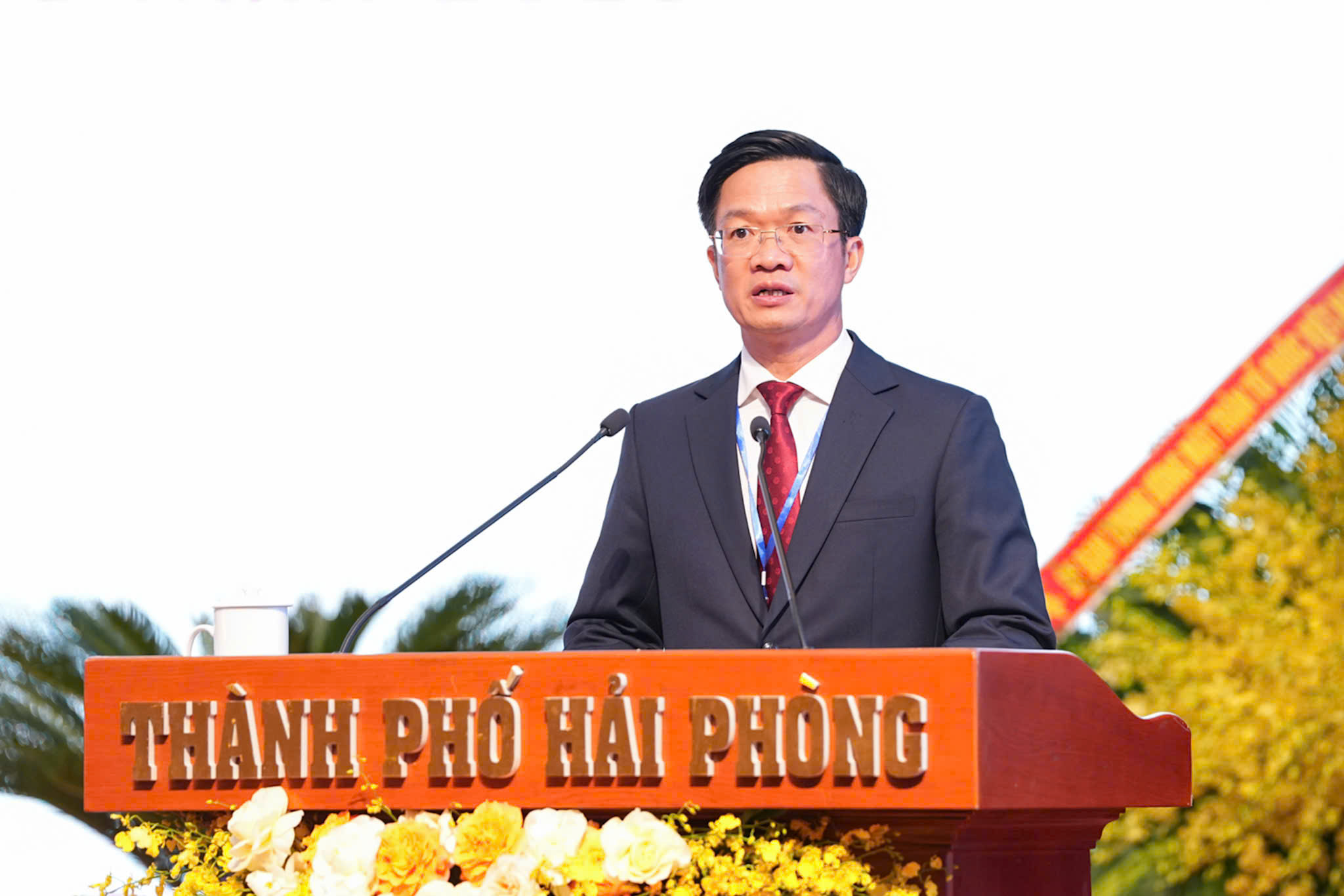 &Ocirc;ng Phạm Văn Lập t&aacute;i cử Chủ tịch Uỷ ban MTTQ Việt Nam TP Hải Ph&ograve;ng nhiệm kỳ 2025 - 2030 - Ảnh 3.
