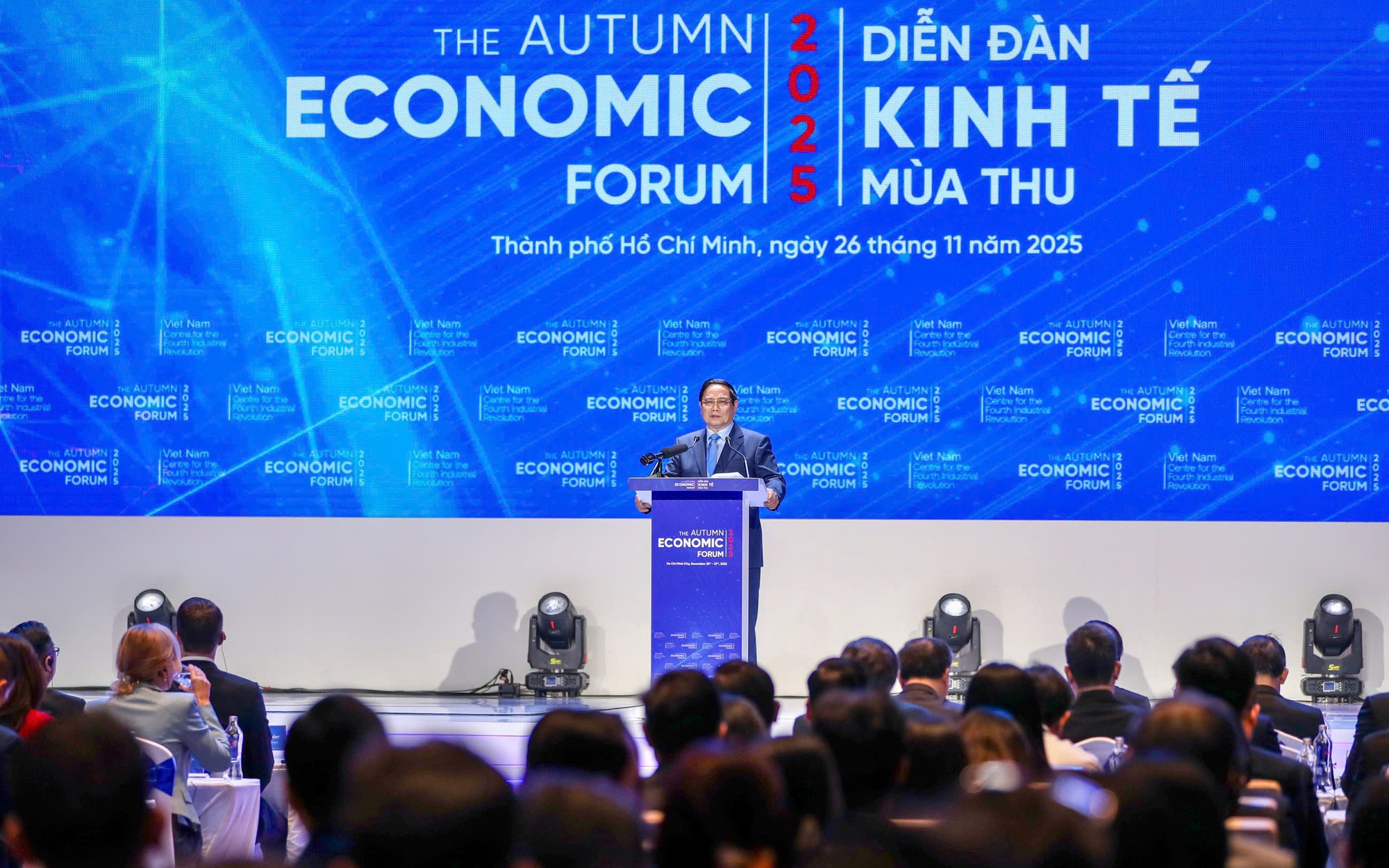 TP HCM: Thủ tướng Phạm Minh Chính phát biểu khai mạc Diễn đàn Kinh tế Mùa thu 2025