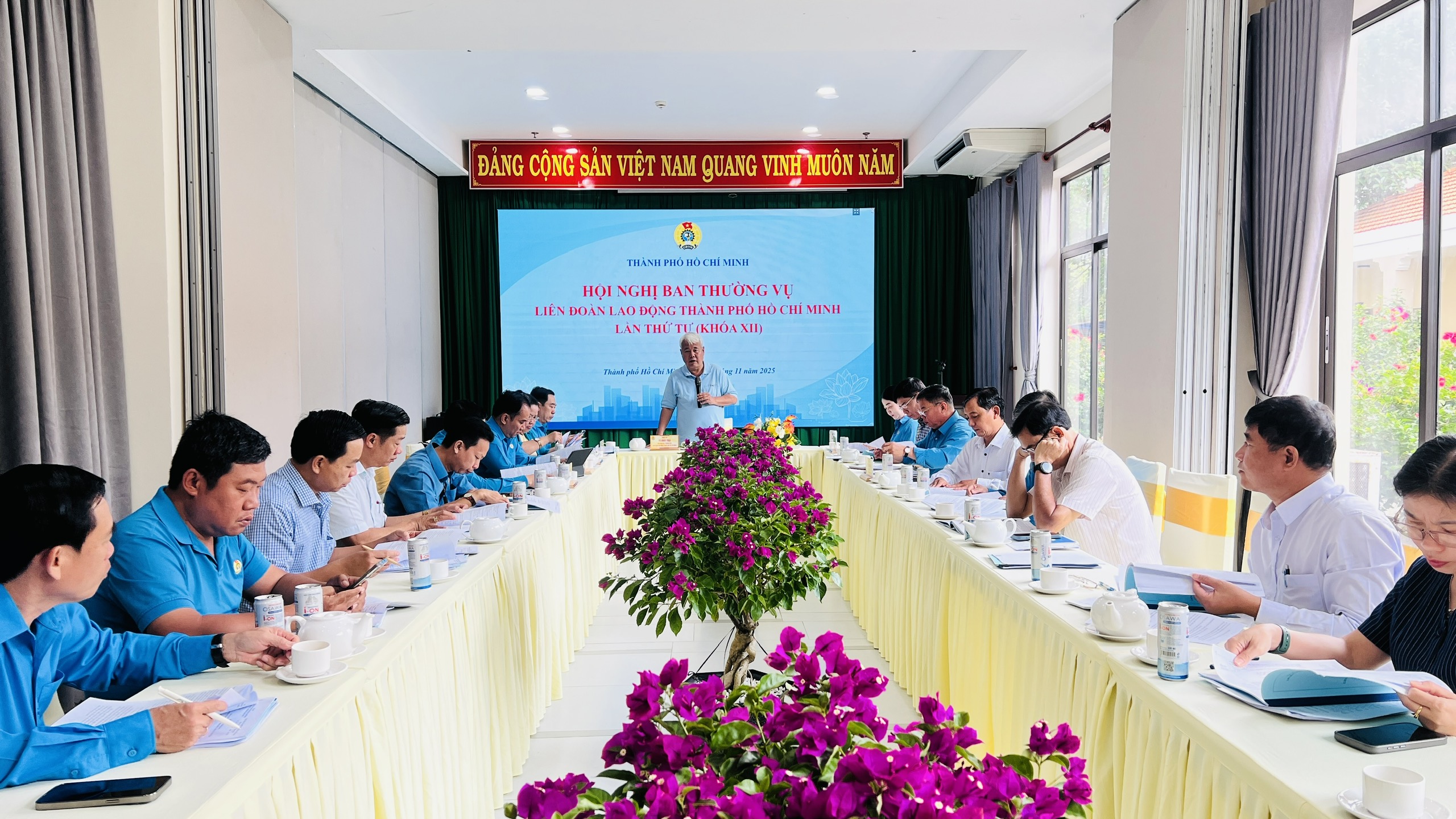 LĐLĐ TP HCM tăng tốc chuẩn bị Đại hội đại biểu C&ocirc;ng đo&agrave;n Th&agrave;nh phố - Ảnh 1.