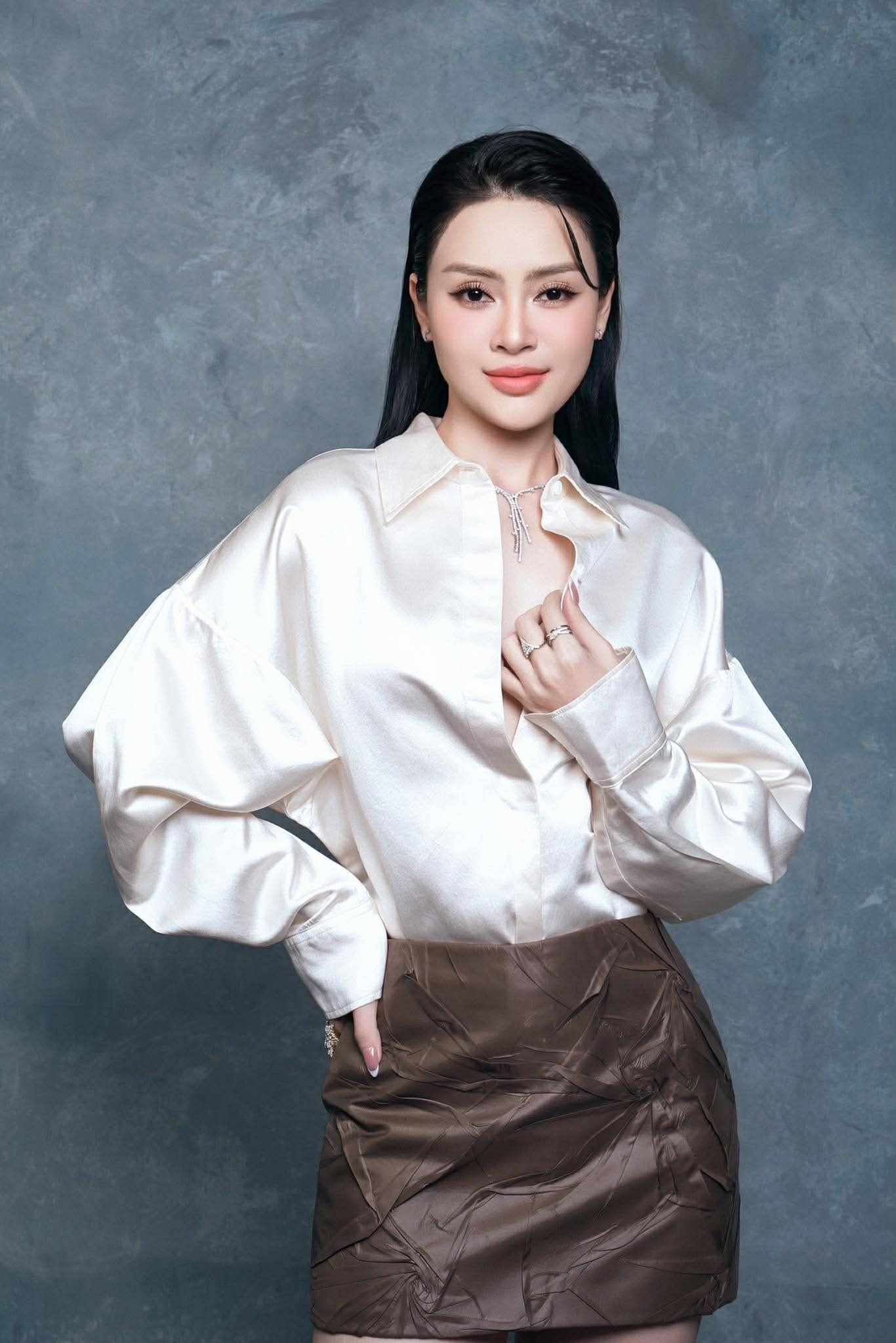 Hoa hậu L&yacute; Kim Thảo "l&agrave;n gi&oacute; mới" của The Face University 2025  - Ảnh 2.