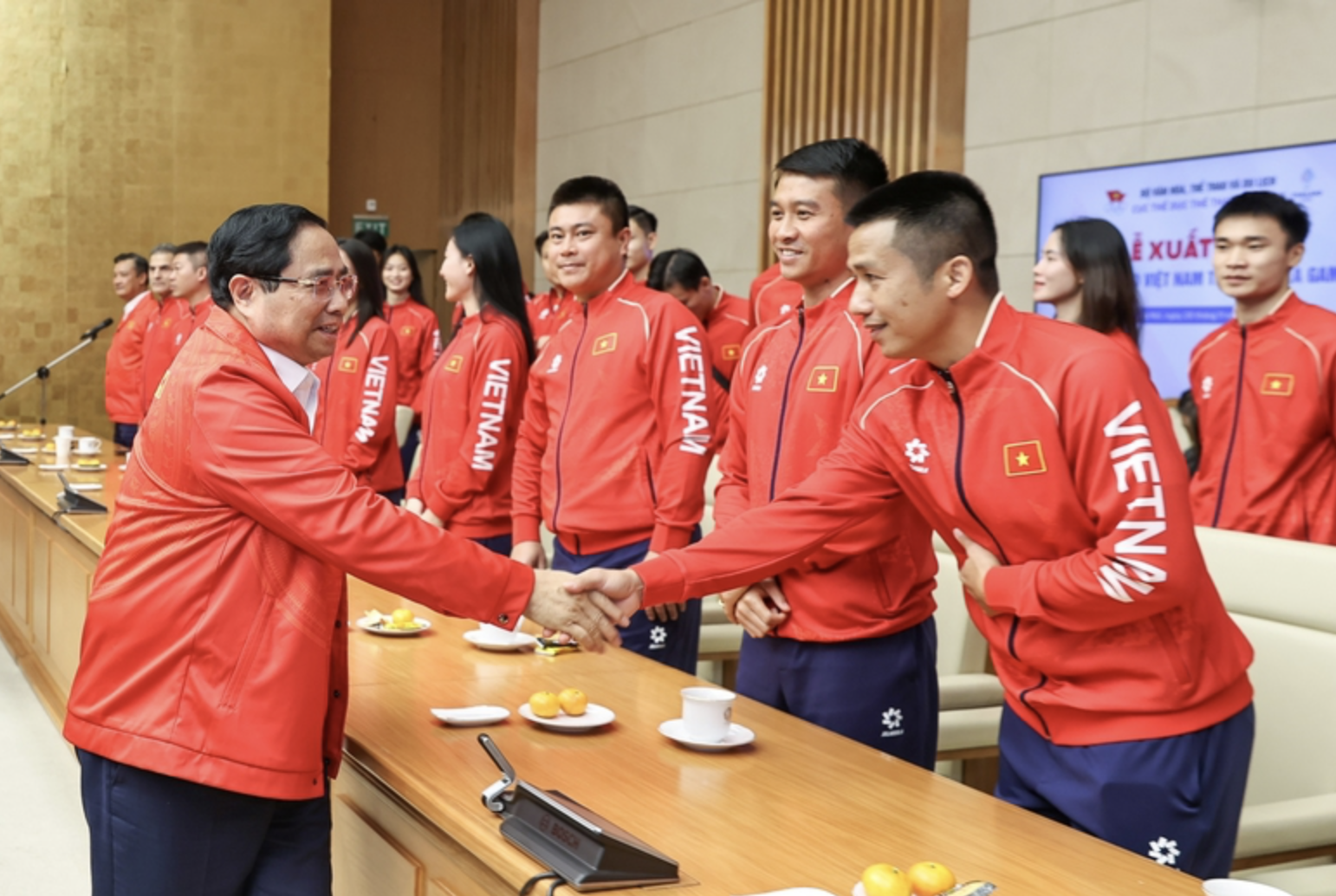 Đo&agrave;n Thể thao Việt Nam phấn đấu gi&agrave;nh 110 huy chương v&agrave;ng tại SEA Games 33, - Ảnh 1.