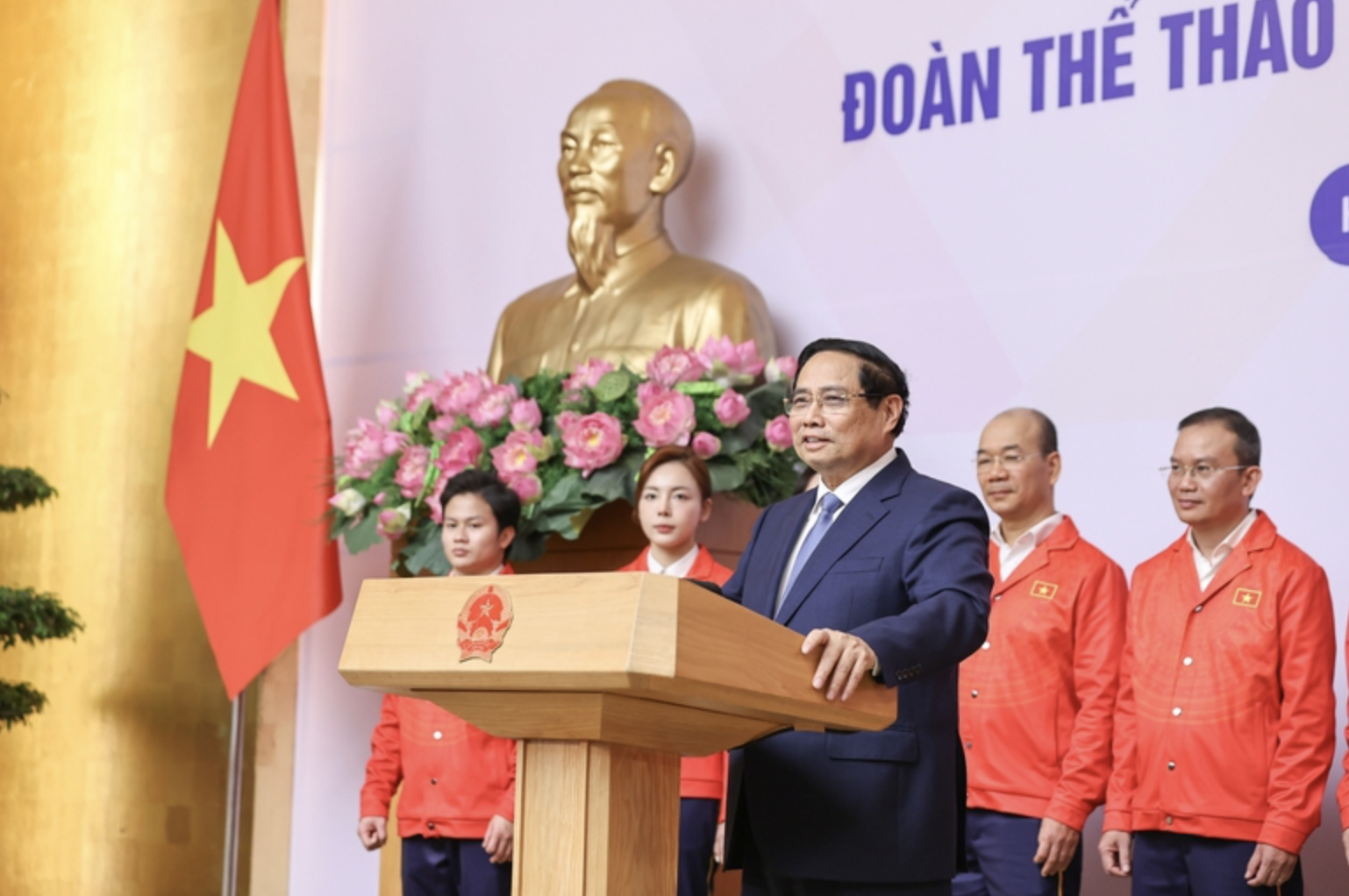Đo&agrave;n Thể thao Việt Nam phấn đấu gi&agrave;nh 110 huy chương v&agrave;ng tại SEA Games 33, - Ảnh 2.