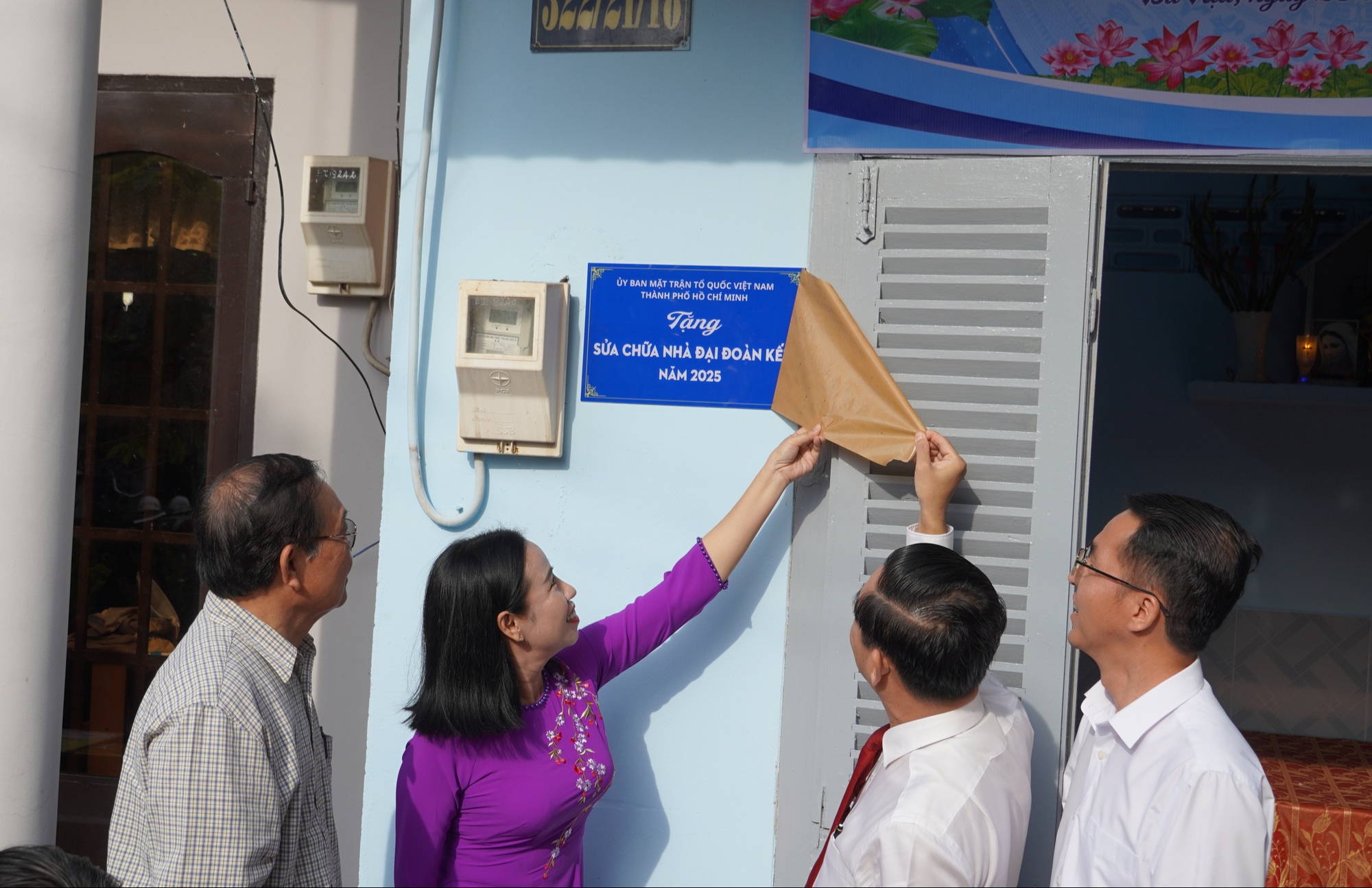 Chuỗi hoạt động &yacute; nghĩa của đo&agrave;n đại biểu MTTQ Việt Nam tại B&agrave; Rịa - Vũng T&agrave;u - Ảnh 4.