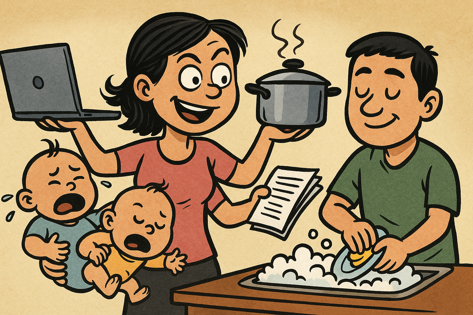 Phụ nữ hiện đại và thử thách cân bằng - Ảnh 1.