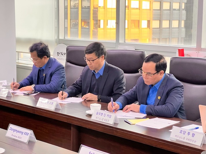 Công đoàn Việt Nam - Hàn Quốc mở rộng hợp tác trong bối cảnh chuyển đổi số - Ảnh 1.