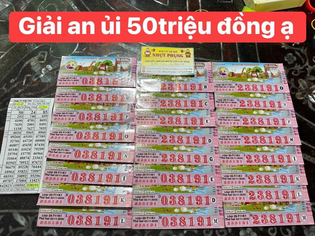 Kết quả Xổ số miền Nam ngày 3 - 11: Giải đặc biệt tại Đồng Tháp và TP HCM - Ảnh 3.