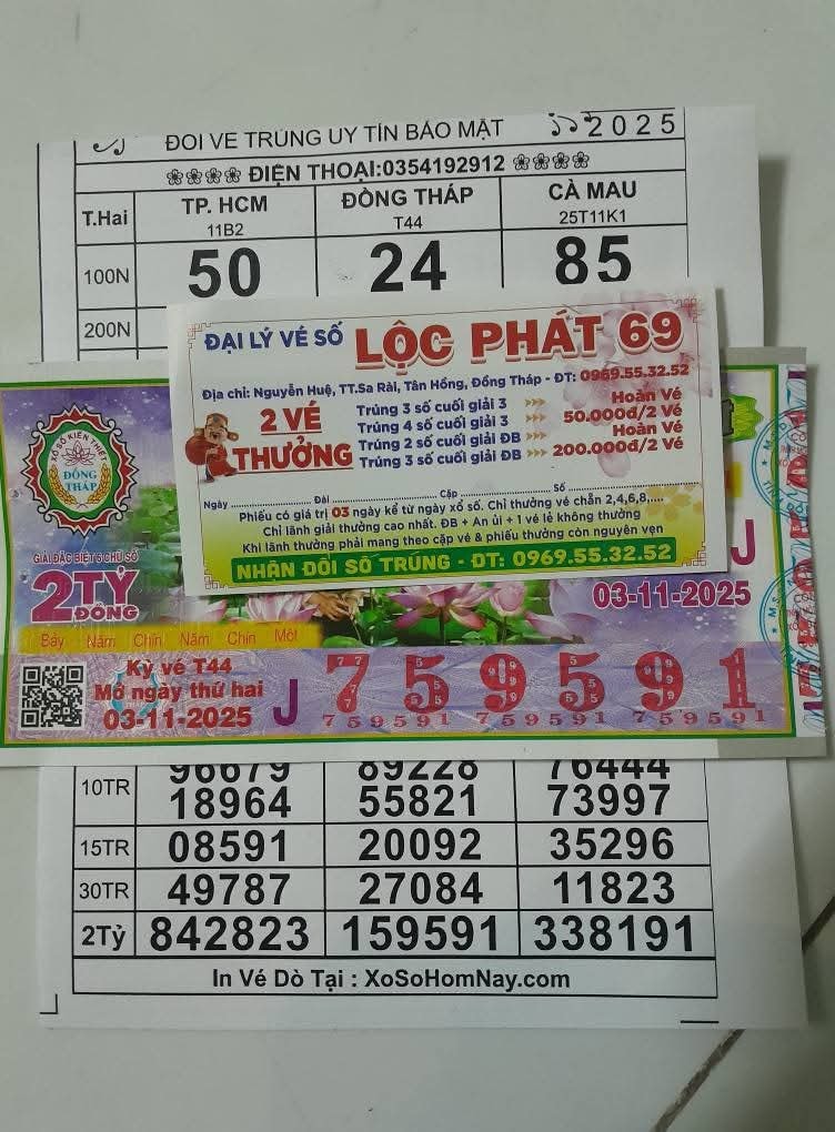 Kết quả Xổ số miền Nam ngày 3 - 11: Giải đặc biệt tại Đồng Tháp và TP HCM - Ảnh 5.