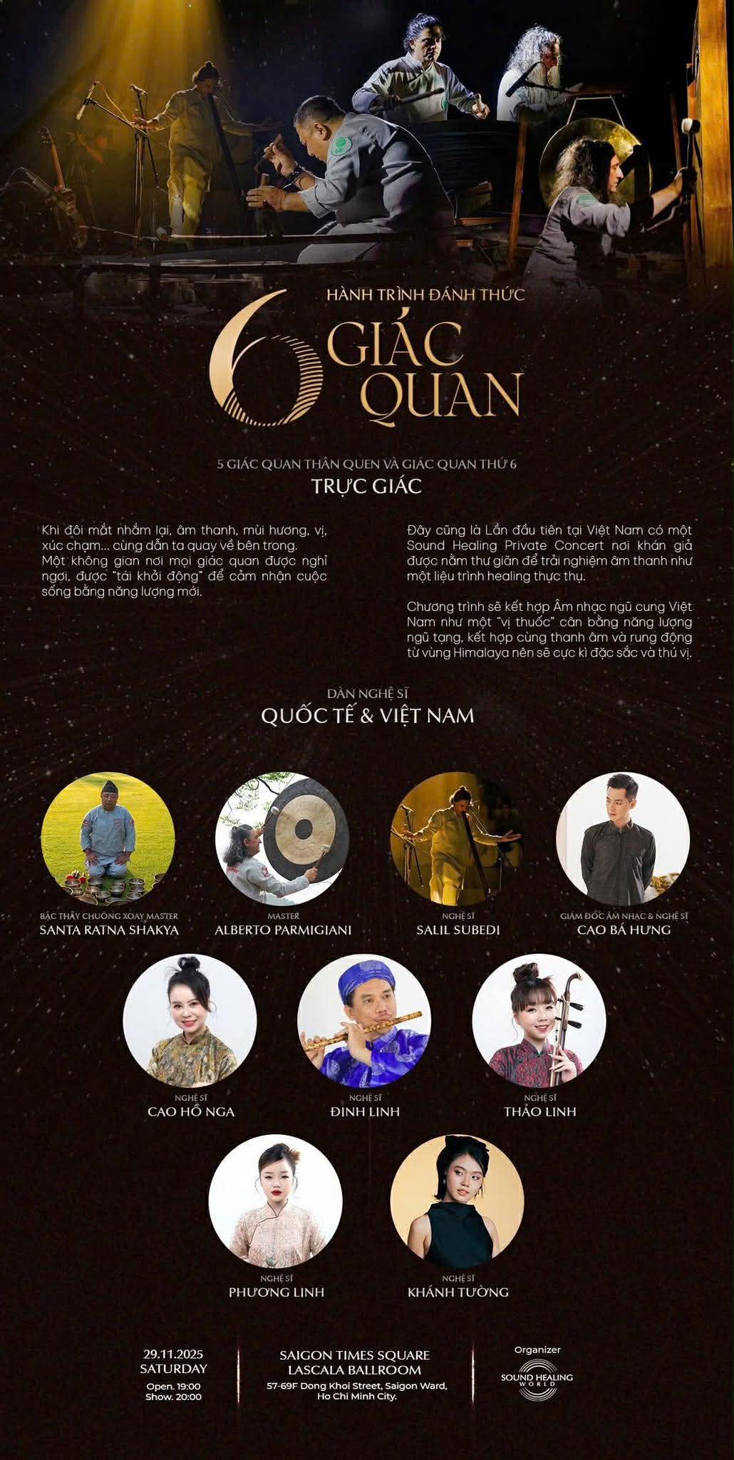 Đinh Linh, Cao Bá Hưng và các nghệ sĩ quốc tế tạo dấu ấn đêm nhạc "6 Senses" - Ảnh 1.