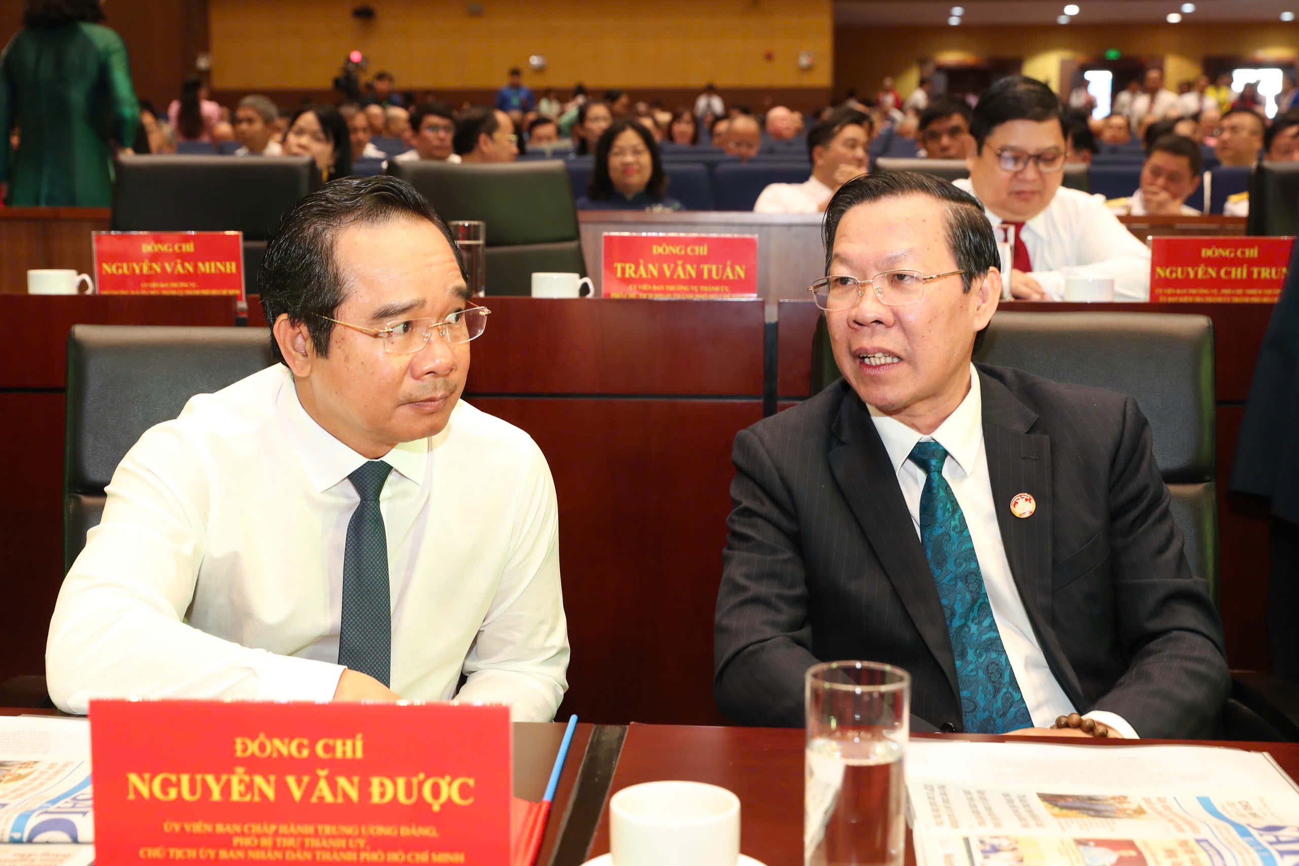 Chùm ảnh: Lãnh đạo Trung ương, TPHCM đến dự Đại hội đại biểu MTTQ Việt Nam TPHCM - Ảnh 7.