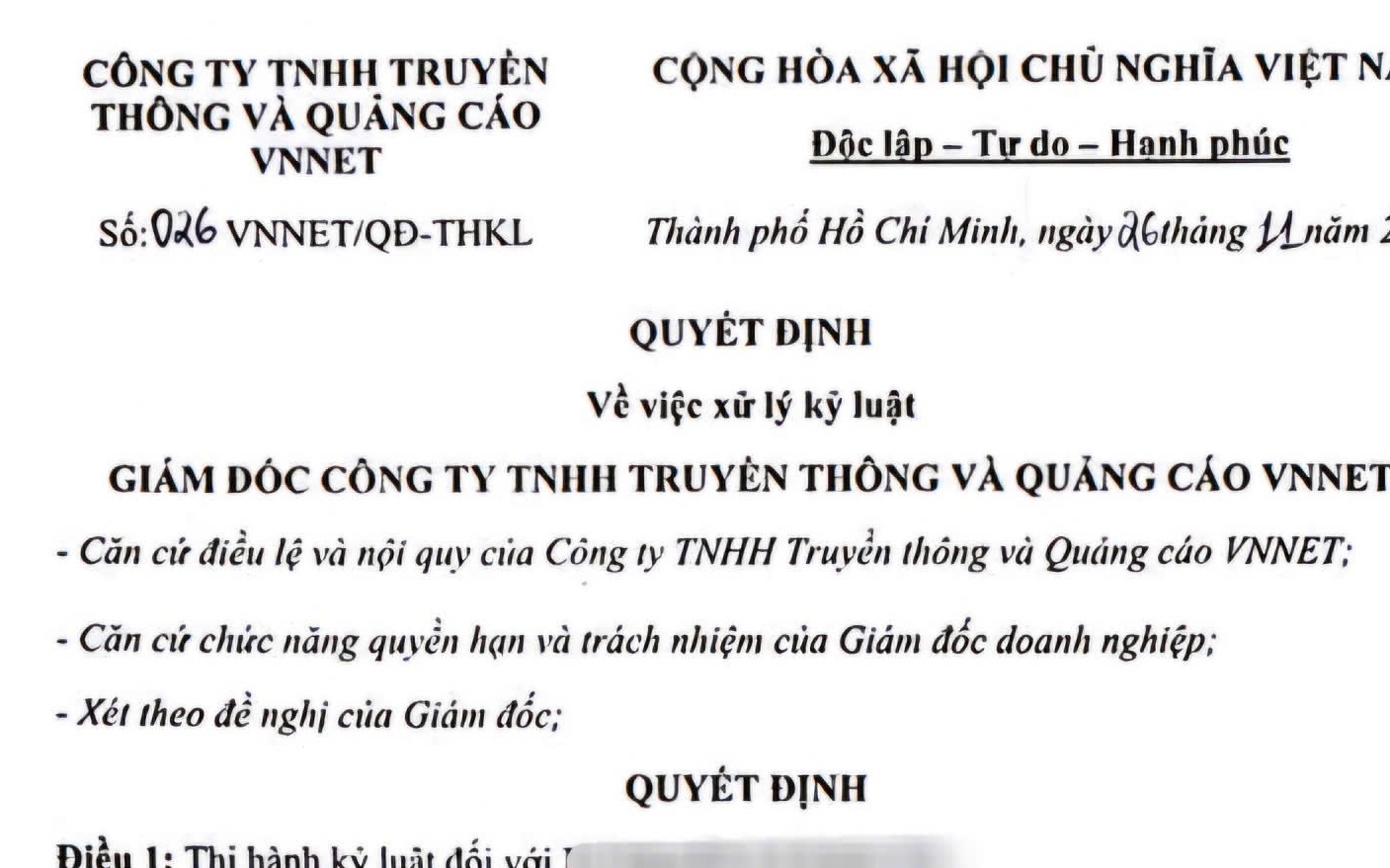 Vụ công ty "kỷ luật" nữ sinh viên thực tập: Có thể khởi kiện?