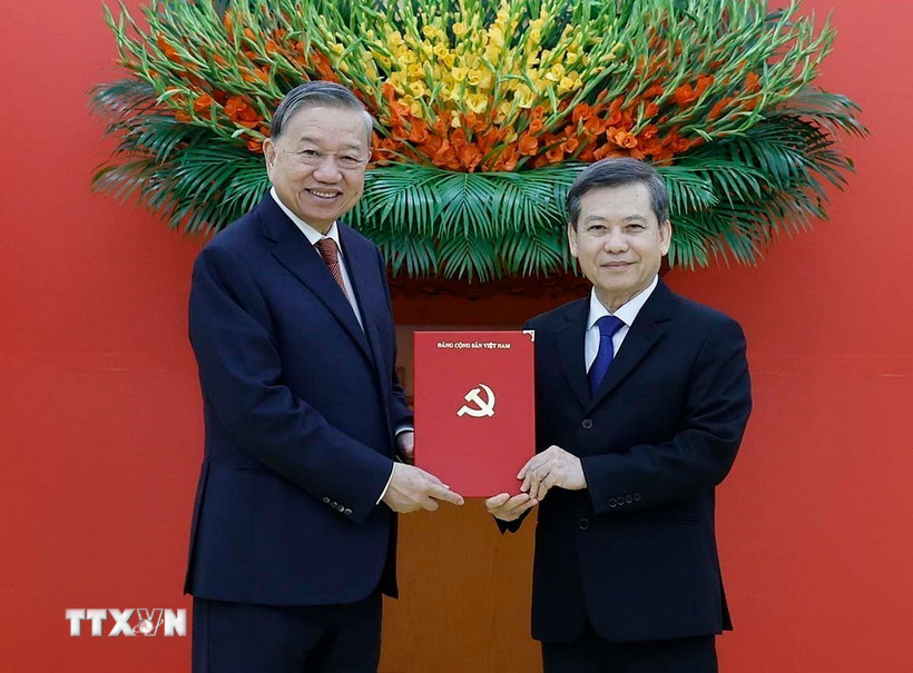Lê Minh Trí giữ chức Phó Trưởng Ban Thường trực Ban Nội chính Trung ương - Ảnh 1.