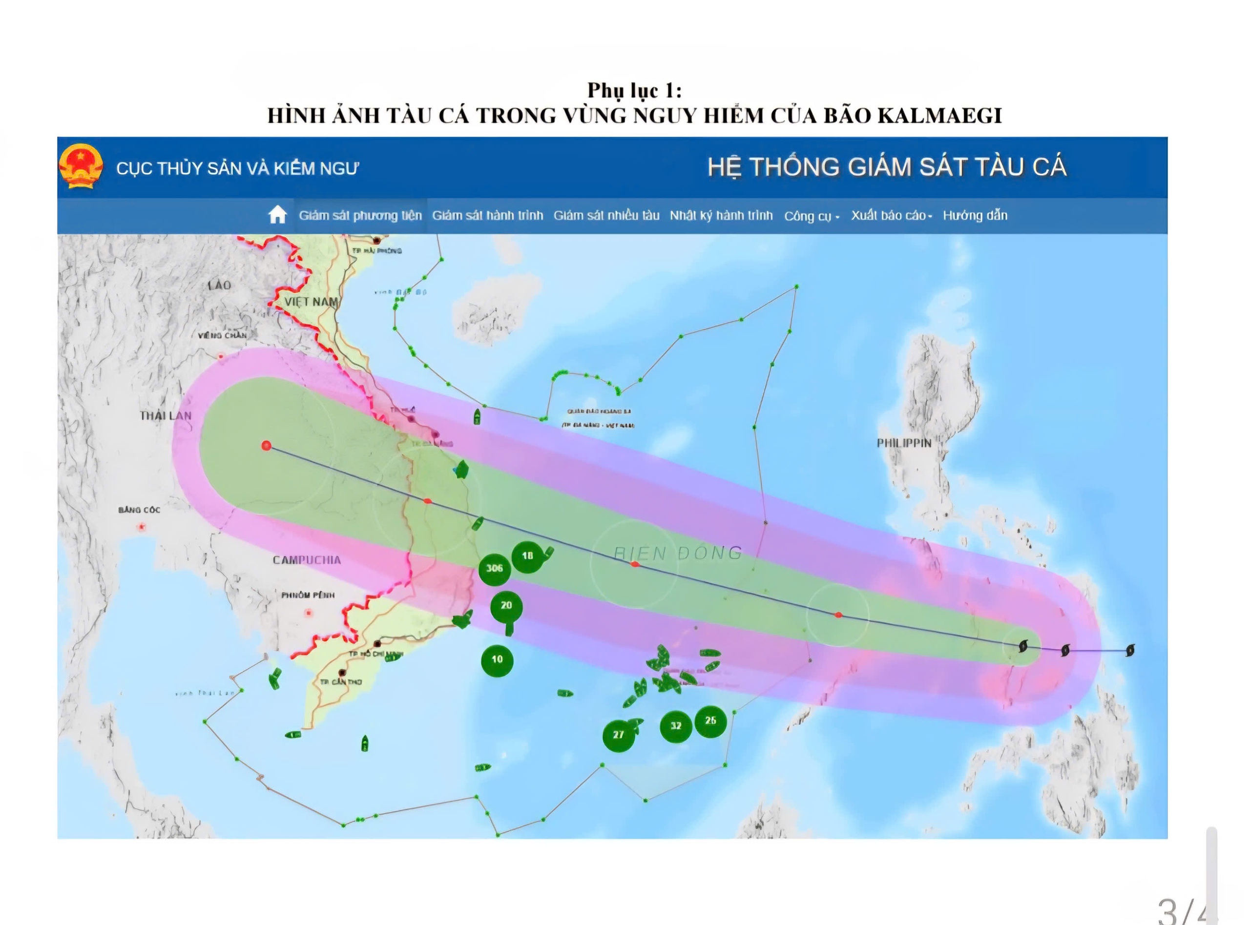 Đắk Lắk yêu cầu 24 tàu cá tránh bão Kalmaegi để bảo đảm an toàn - Ảnh 1.