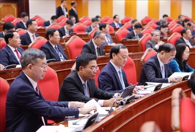 Hội nghị Trung ương 14 lựa chọn nh&acirc;n sự giới thiệu tham gia Bộ Ch&iacute;nh trị, Ban B&iacute; thư kh&oacute;a XIV - Ảnh 1.