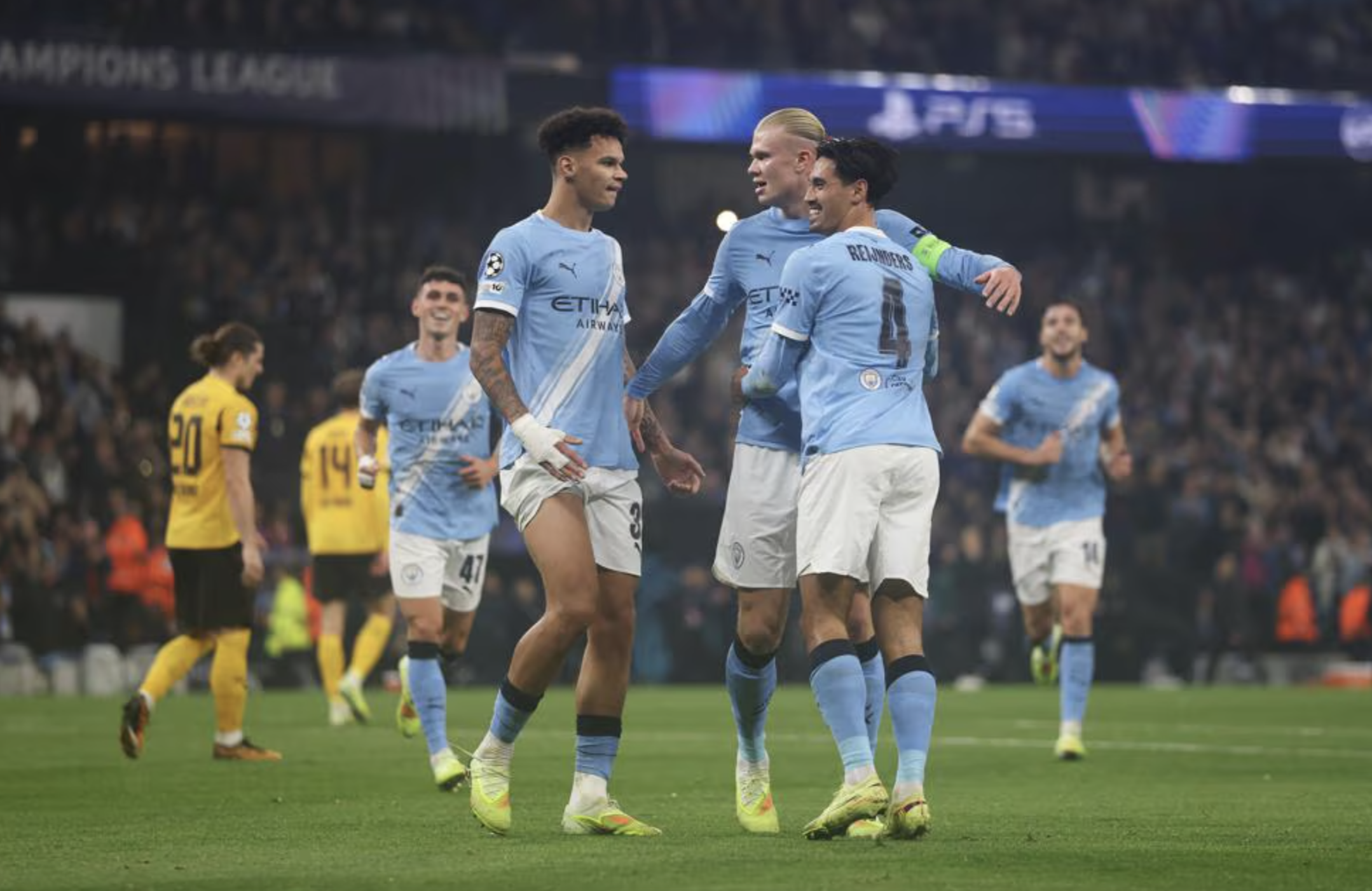 Champions League: Haaland ghi bàn trước cố nhân, Man City thắng "hủy diệt" Dortmund - Ảnh 3.