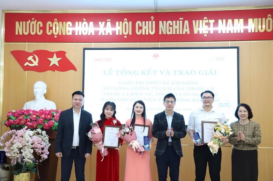 S&aacute;ng tạo thiết kế b&agrave;i giảng ph&ograve;ng chống t&aacute;c hại của thuốc l&aacute; - Ảnh 1.