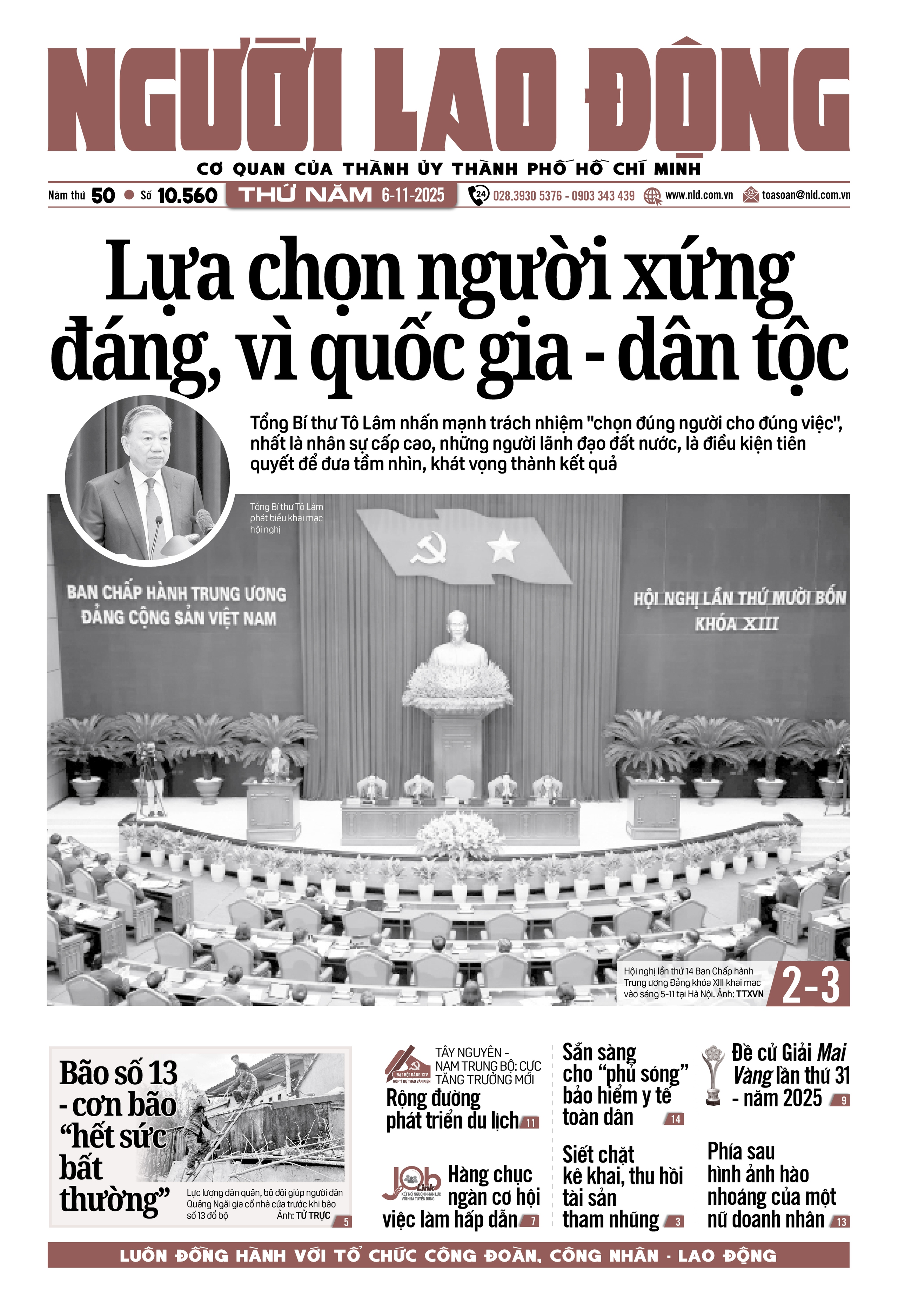 B&aacute;o in ng&agrave;y 6-11: B&atilde;o số 13 - cơn b&atilde;o "hết sức bất thường"  - Ảnh 1.