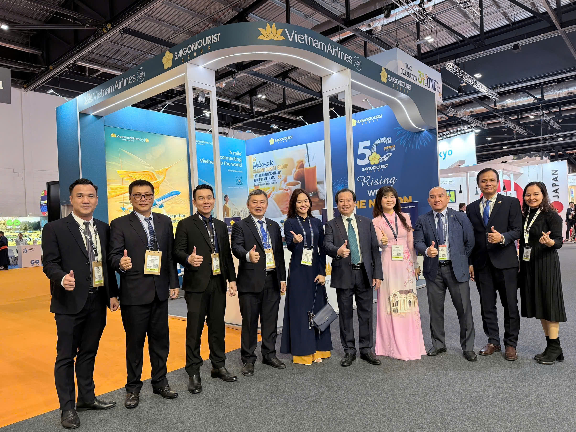 Saigontourist Group tiếp tục đẩy mạnh kết nối với thị trường ch&acirc;u &Acirc;u tại WTM London 2025 - Ảnh 1.