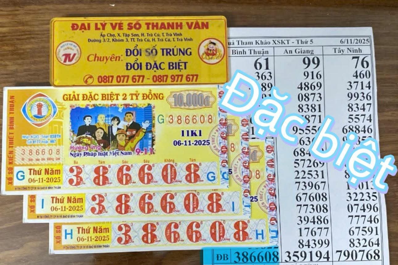 Xổ số miền Nam: Người trúng giải đặc biệt với dãy số 386608 và 767459 - Ảnh 3.