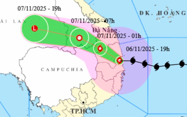 Bão số 13 Kalmaegi giật cấp 14 đã đổ bộ vào Gia Lai - Đắk Lắk, gió mạnh kéo dài tới khi nào?
