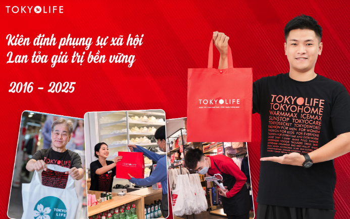 Uniqlo, TokyoLife lan tỏa yêu thương, giúp đỡ người dân khó khăn