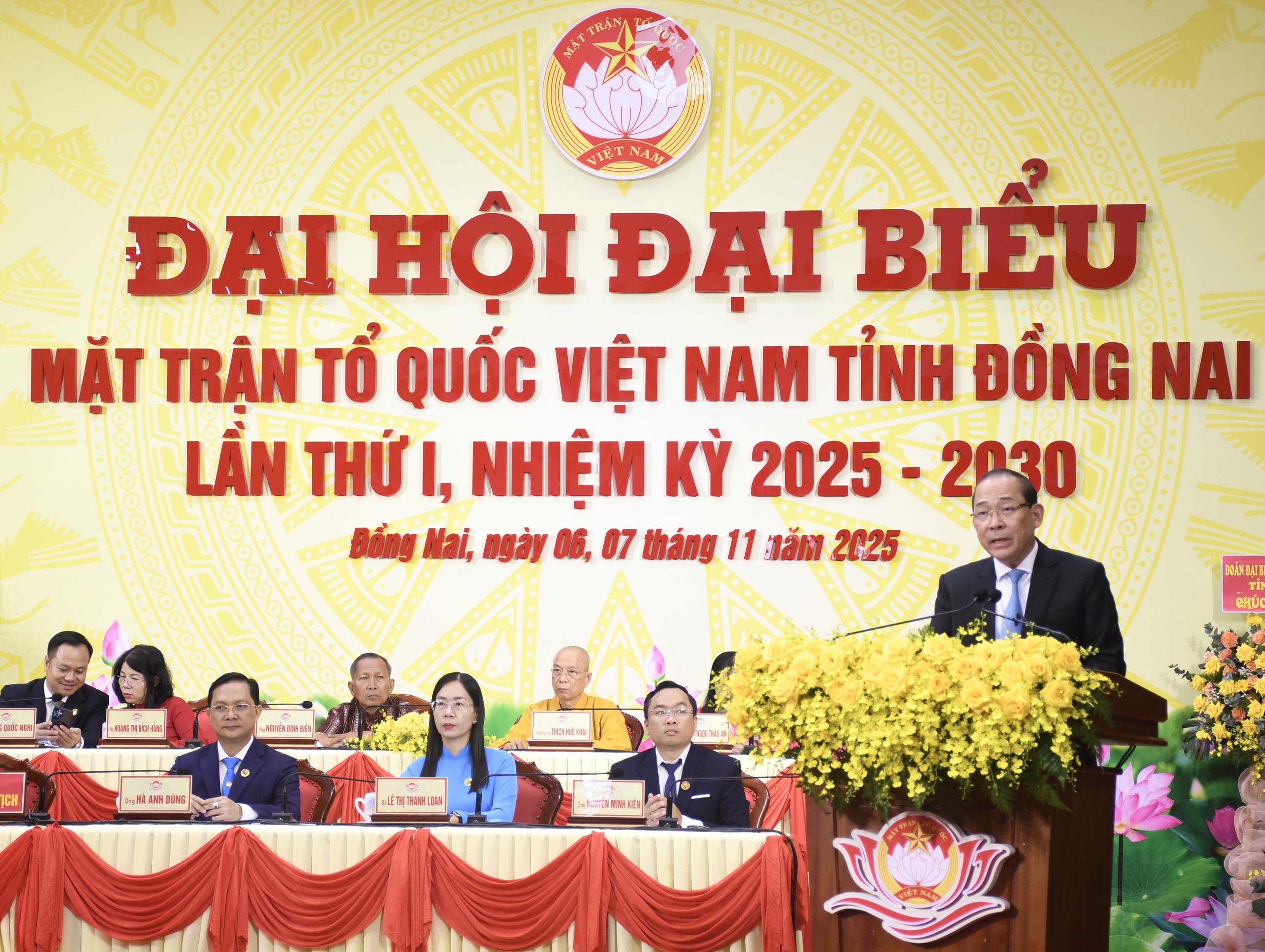 Đại hội MTTQ Việt Nam tỉnh Đồng Nai lần thứ I: Đo&agrave;n kết - D&acirc;n chủ - Đổi mới - Hiện đại - Ảnh 2.