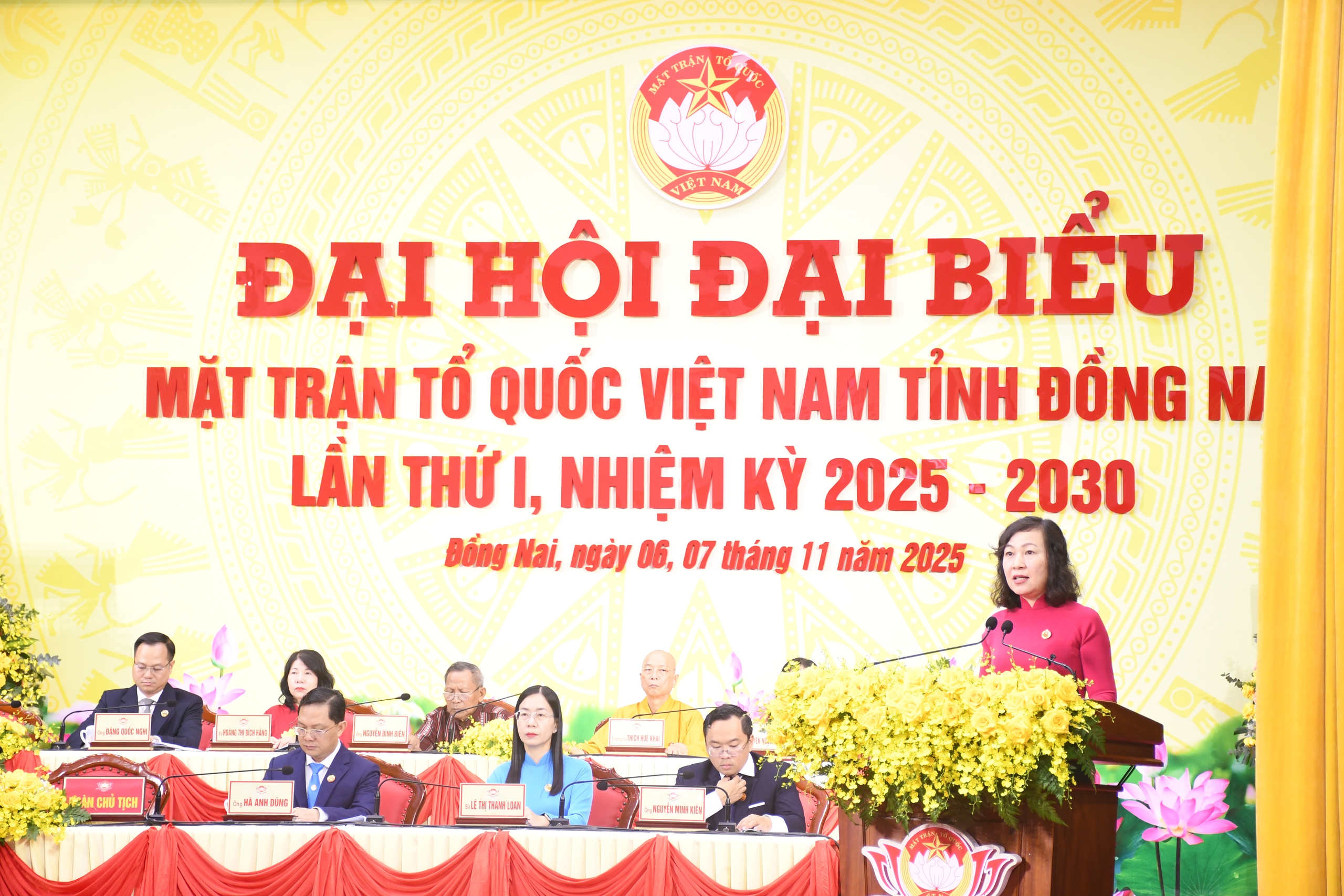 Đại hội MTTQ Việt Nam tỉnh Đồng Nai lần thứ I: Đo&agrave;n kết - D&acirc;n chủ - Đổi mới - Hiện đại - Ảnh 3.