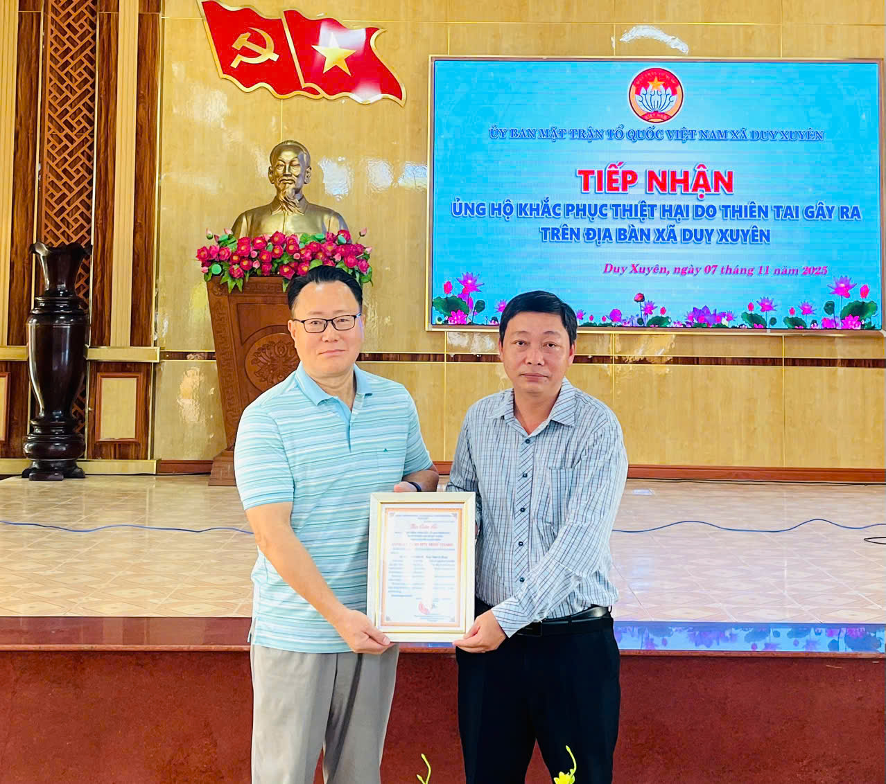 Công ty ở Đà Nẵng chi 15 tỉ hỗ trợ nhân viên, 5 tỉ cho xã khắc phục mưa lũ - Ảnh 2.