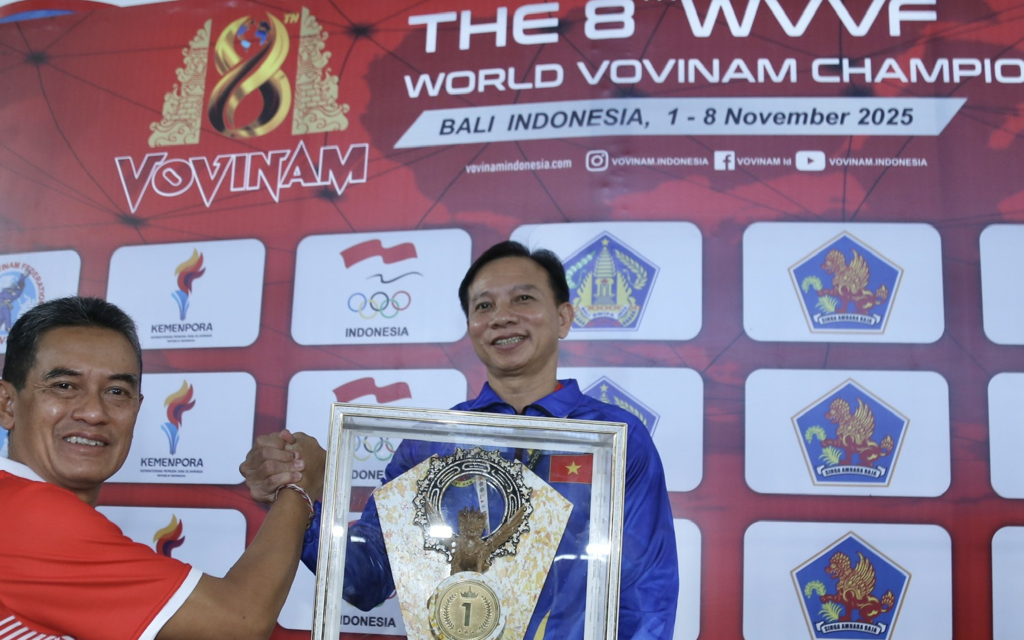 Vovinam Việt Nam bảo vệ thành công ngôi Vô địch Thế giới 2025