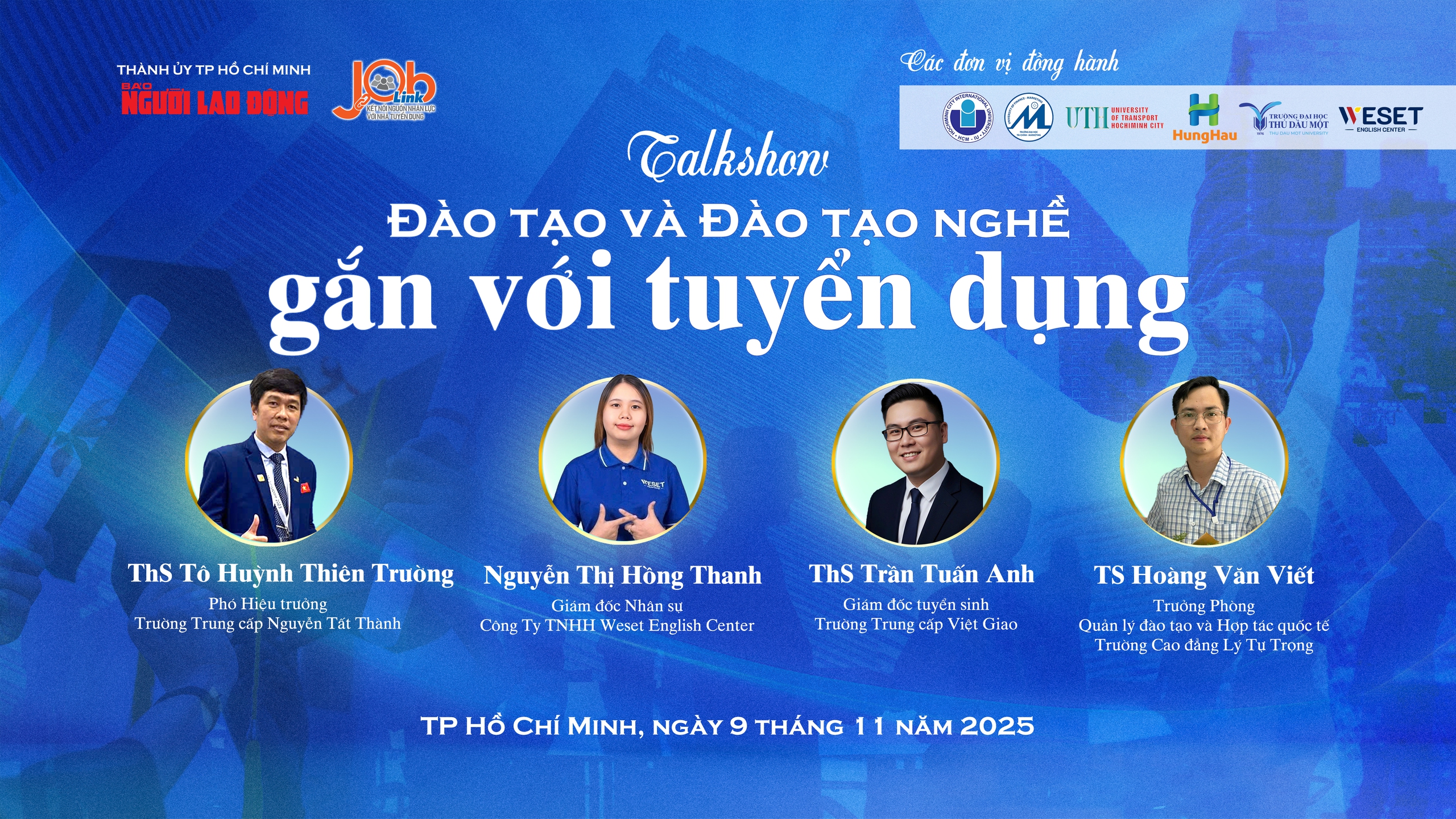 C&oacute; g&igrave; tại talkshow "Đ&agrave;o tạo v&agrave; đ&agrave;o tạo nghề gắn với tuyển dụng" của B&aacute;o Người Lao Động  - Ảnh 1.